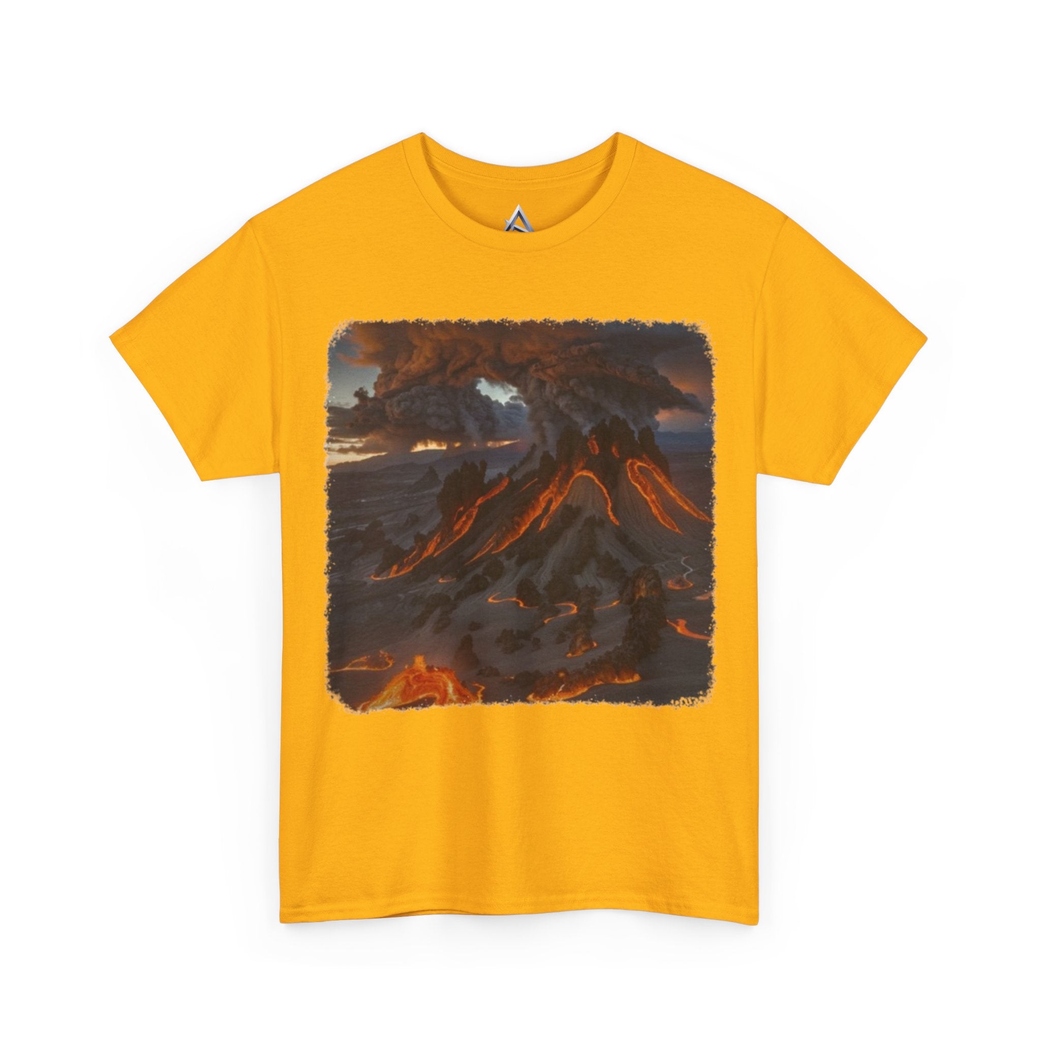 Volcanic Eruption Unisex Heavy Cotton Tee