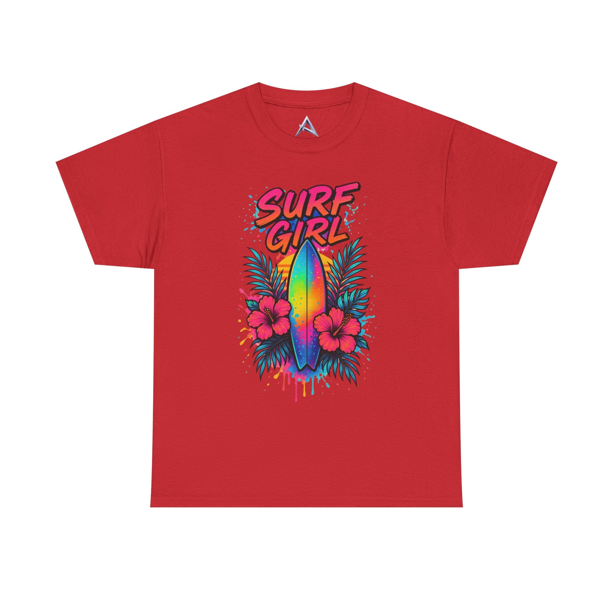 Surf Girl Vintage Heavy Cotton Tee