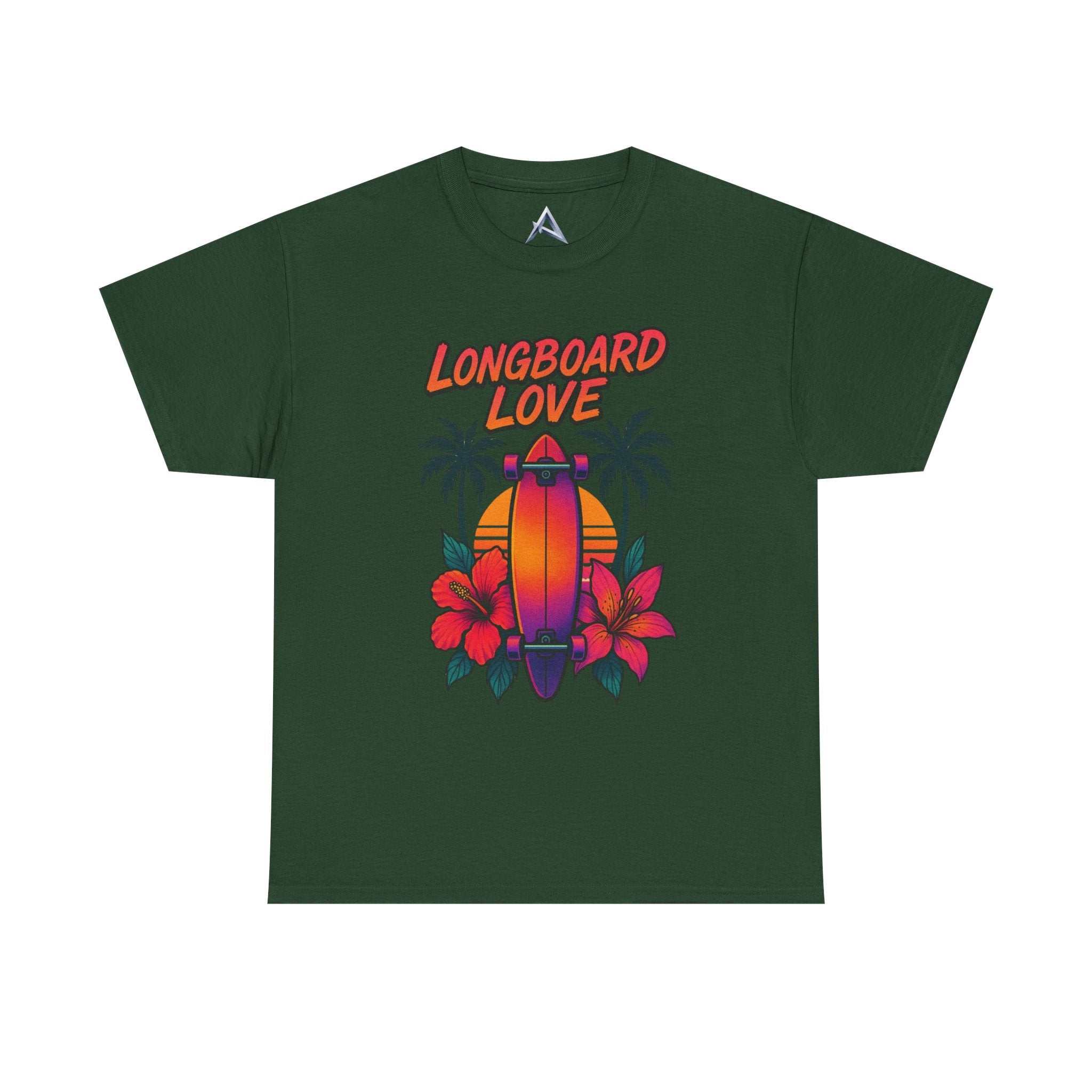 Longboard Love Unisex Heavy Cotton Tee