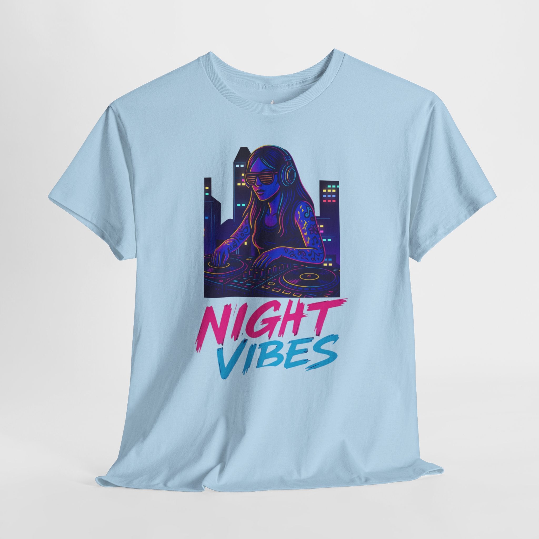 Night Vibes Unisex Heavy Cotton Tee