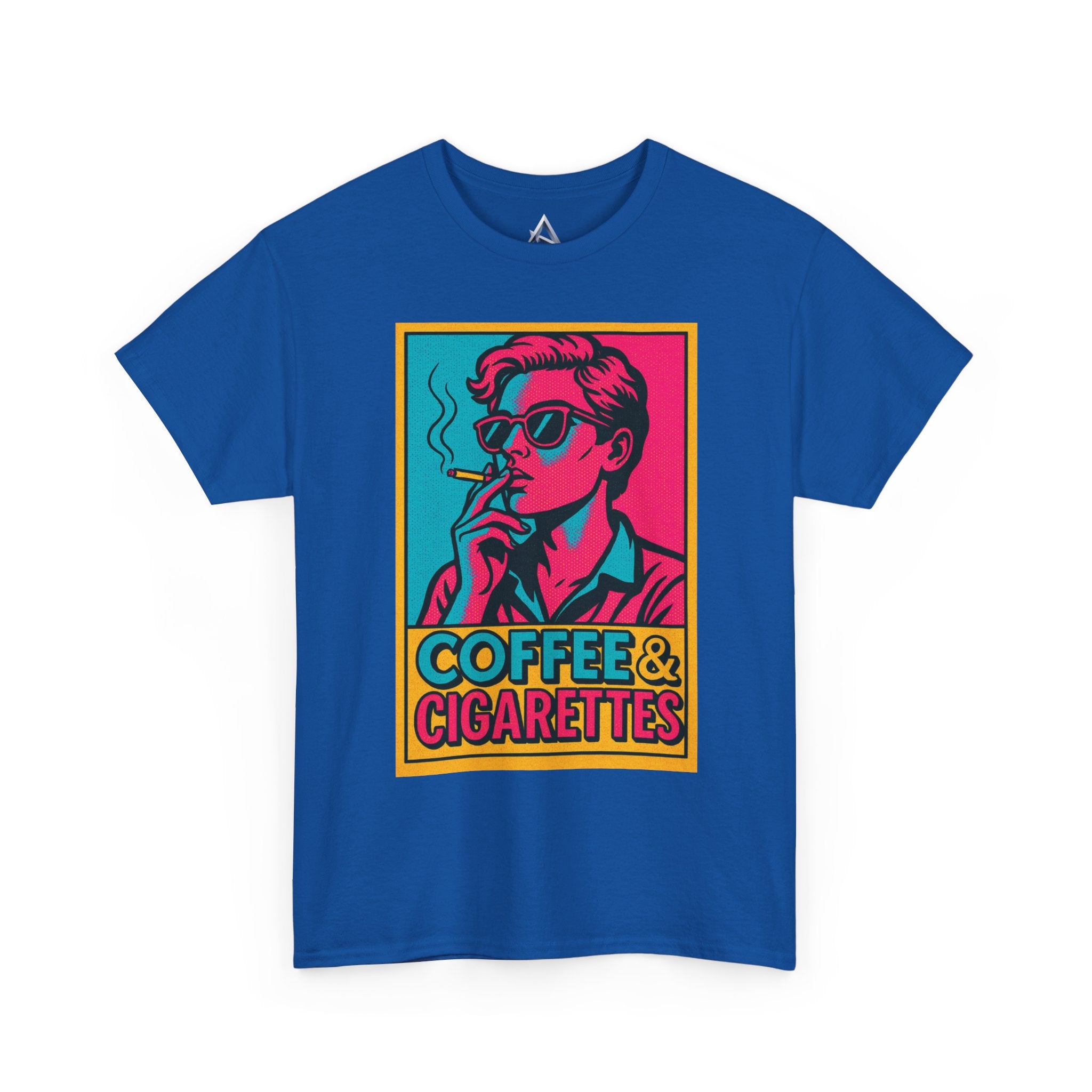 Coffee & Cigarettes Vintage Unisex Heavy Cotton Tee