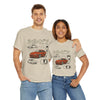 Stylish Car Graphic Unisex Heavy Cotton Tee
