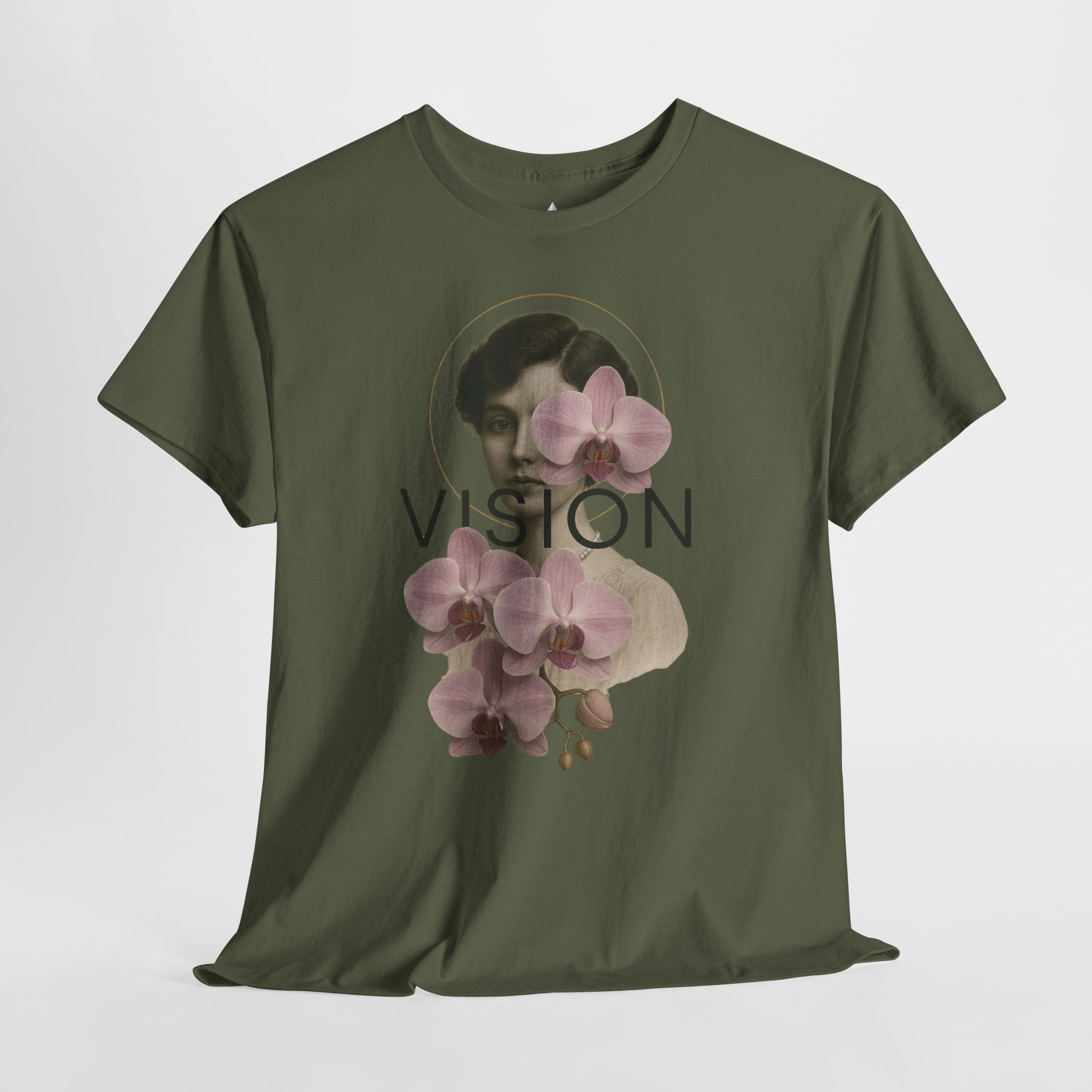 Visionary Floral Unisex Heavy Cotton Tee