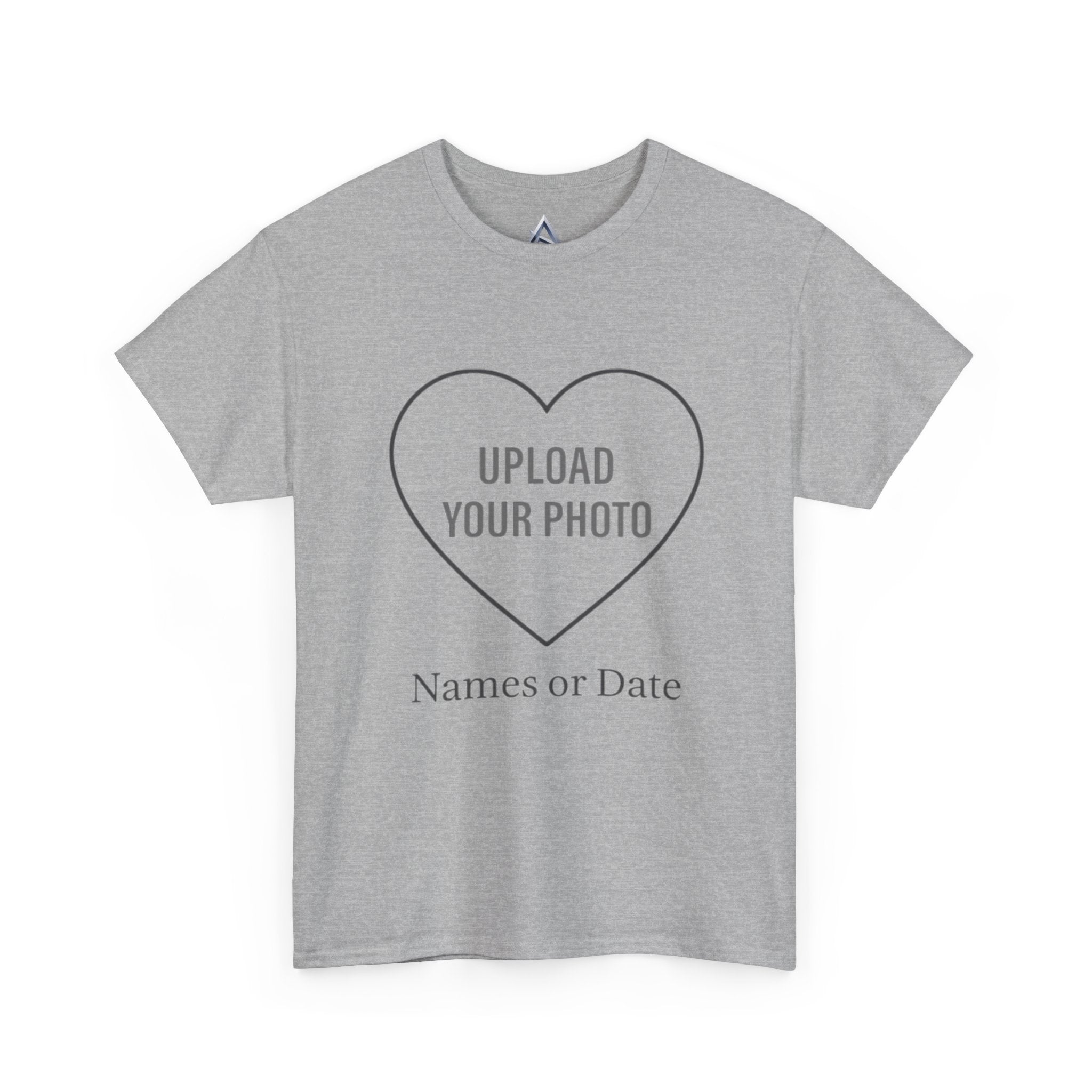 Photo Heart Custom - Heavy Cotton Tee