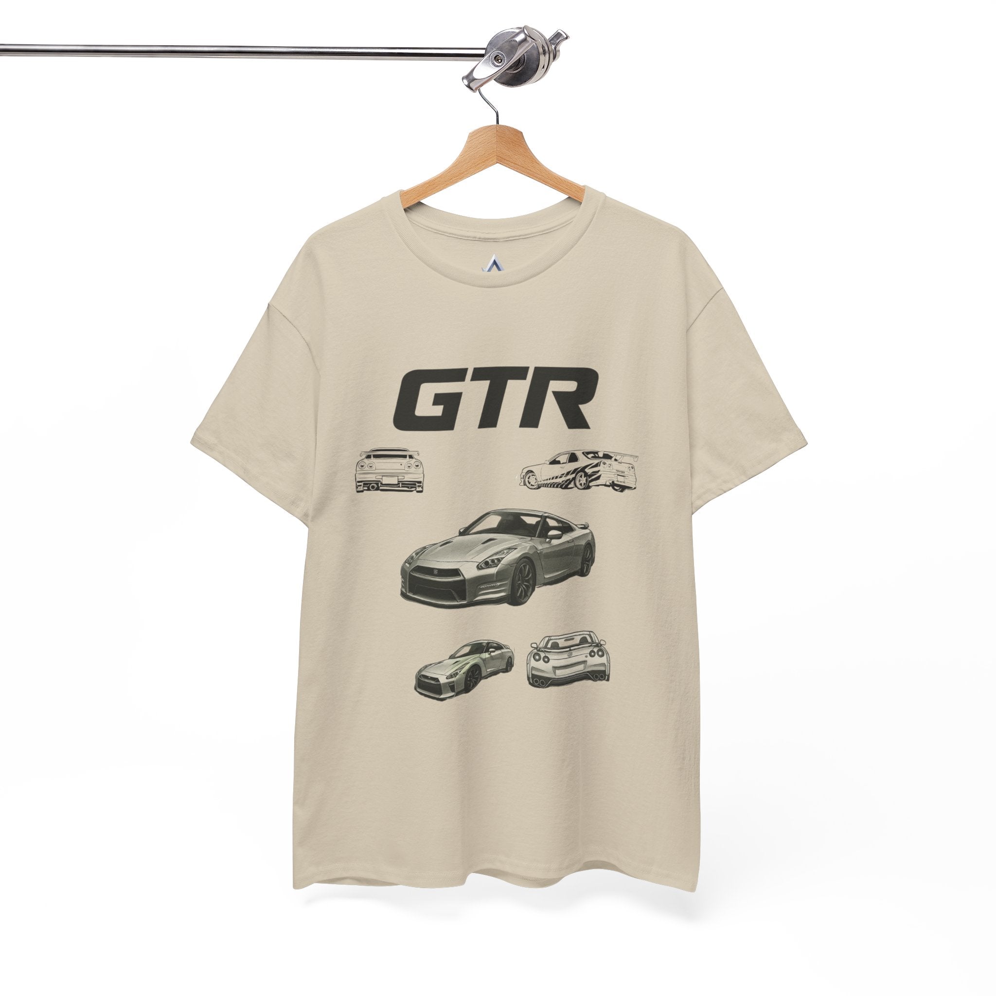 GTR Car Enthusiast Graphic Heavy Cotton Tee