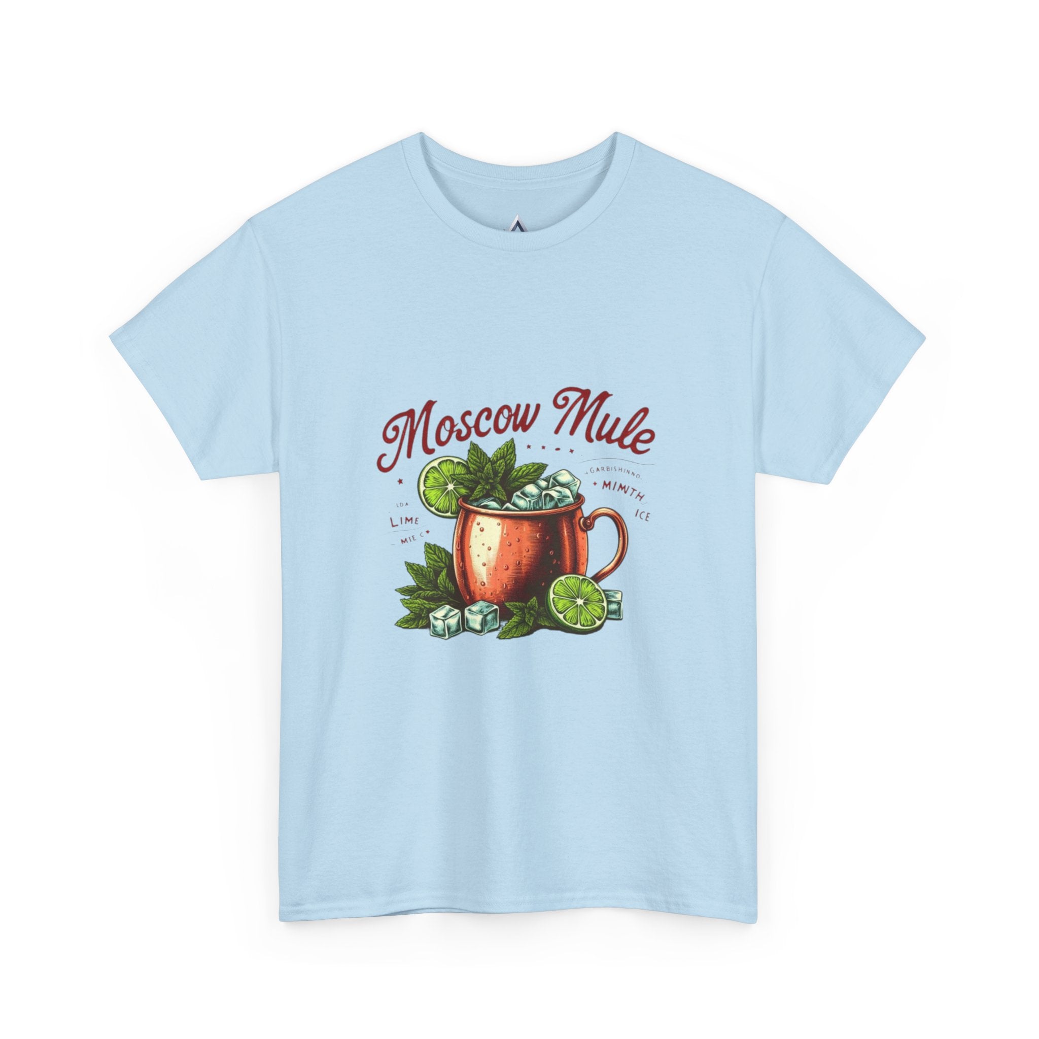 Moscow Mule Cocktail Unisex Heavy Cotton Tee