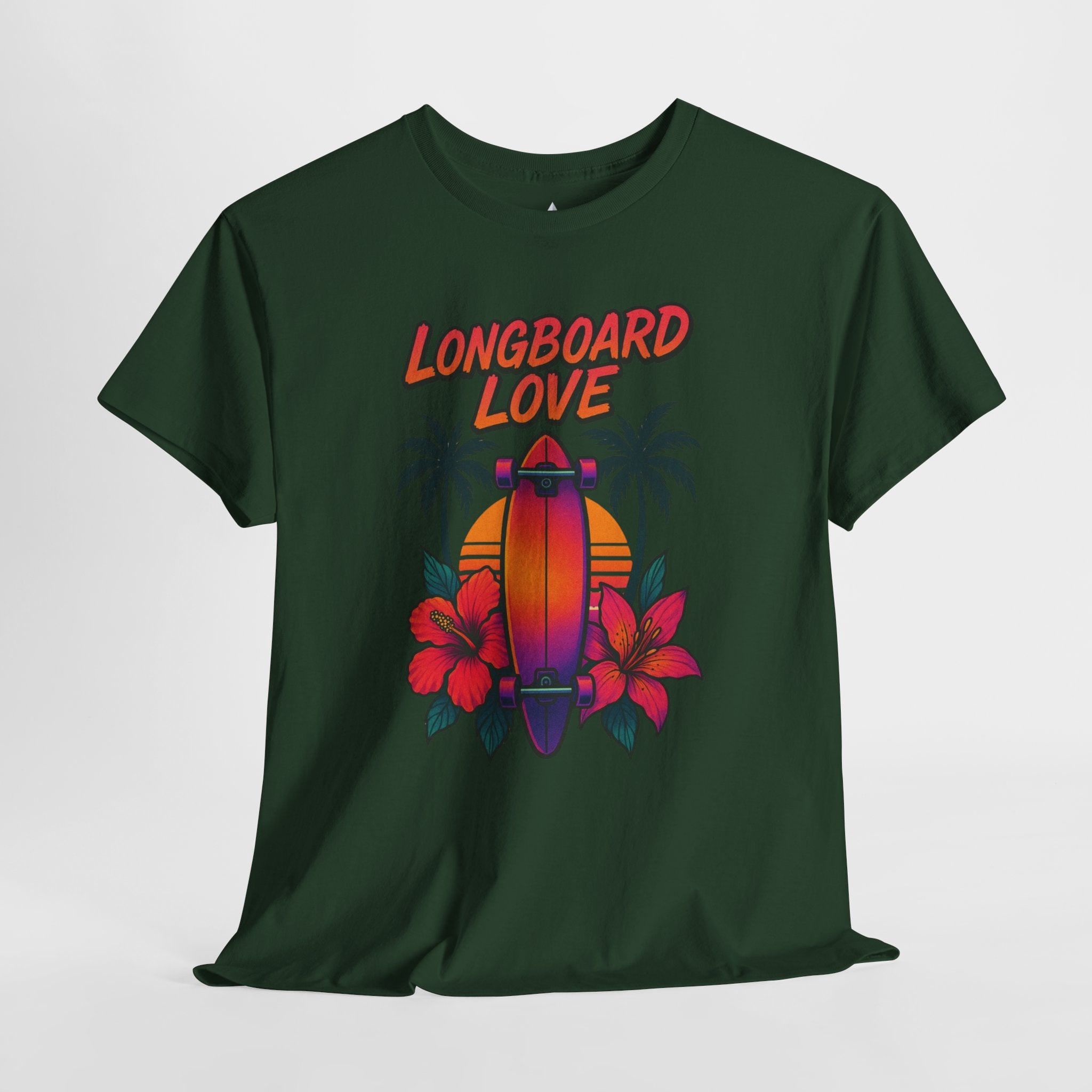 Longboard Love Unisex Heavy Cotton Tee