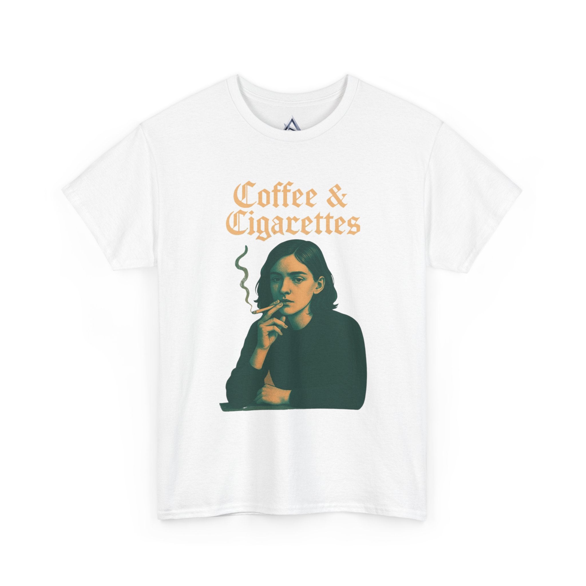 Chic Coffee & Cigarettes Heavy Cotton Tee