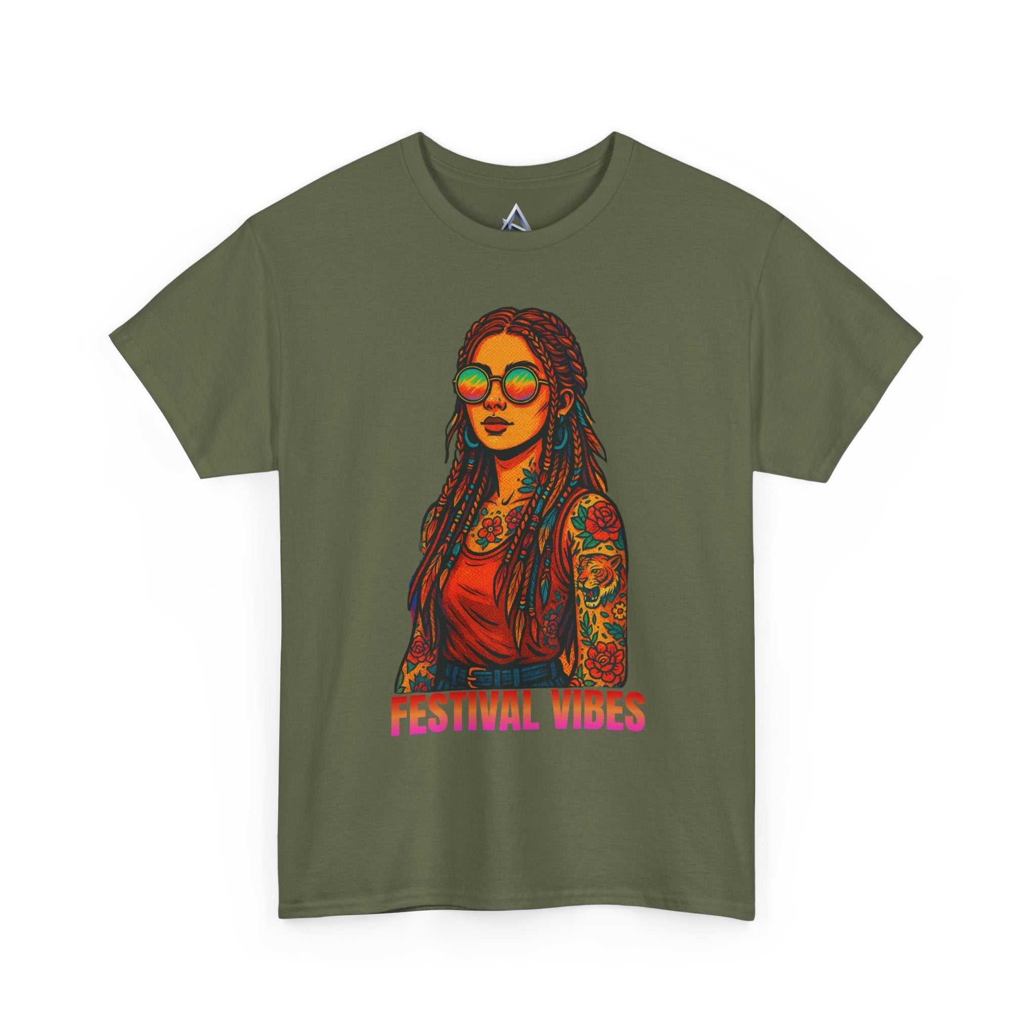 Festival Vibes Unisex Heavy Cotton Tee
