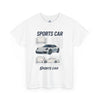 Sporty Car Graphic Heavy Cotton Tee
