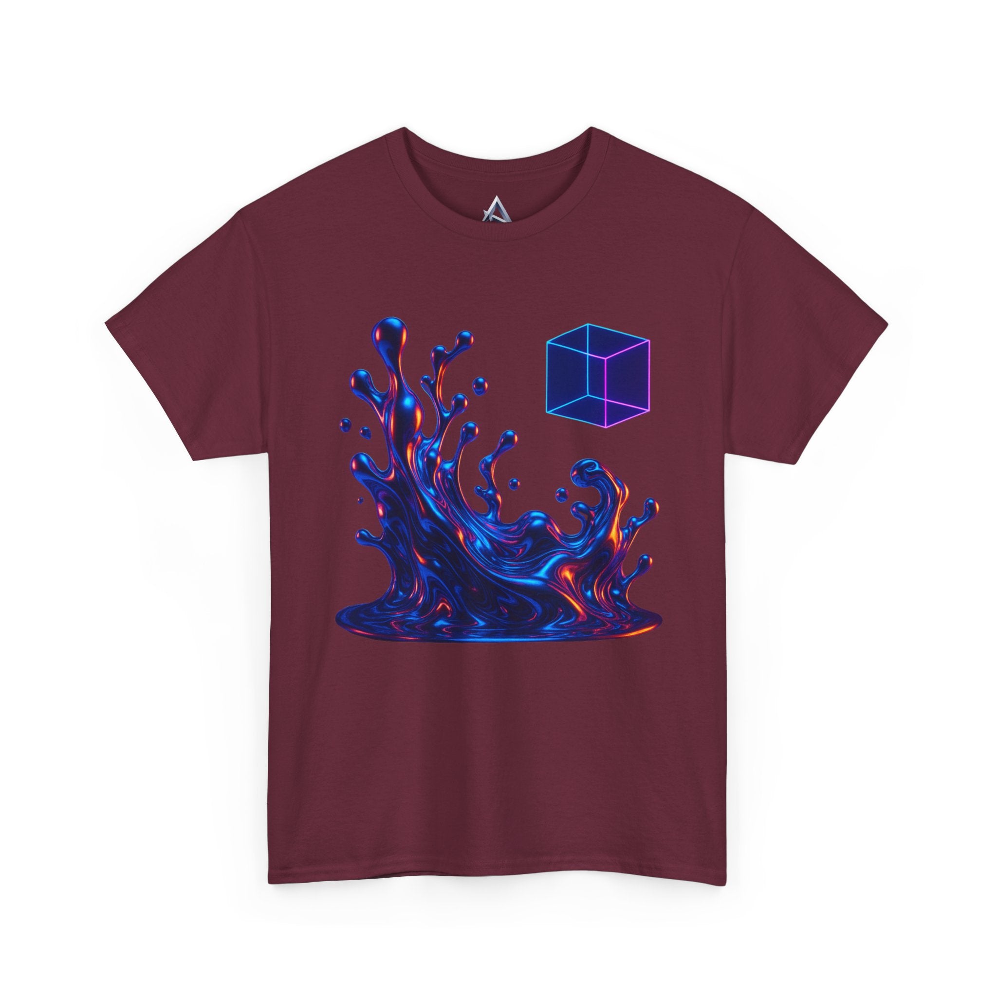 Vibrant Splash Art Unisex Heavy Cotton Tee