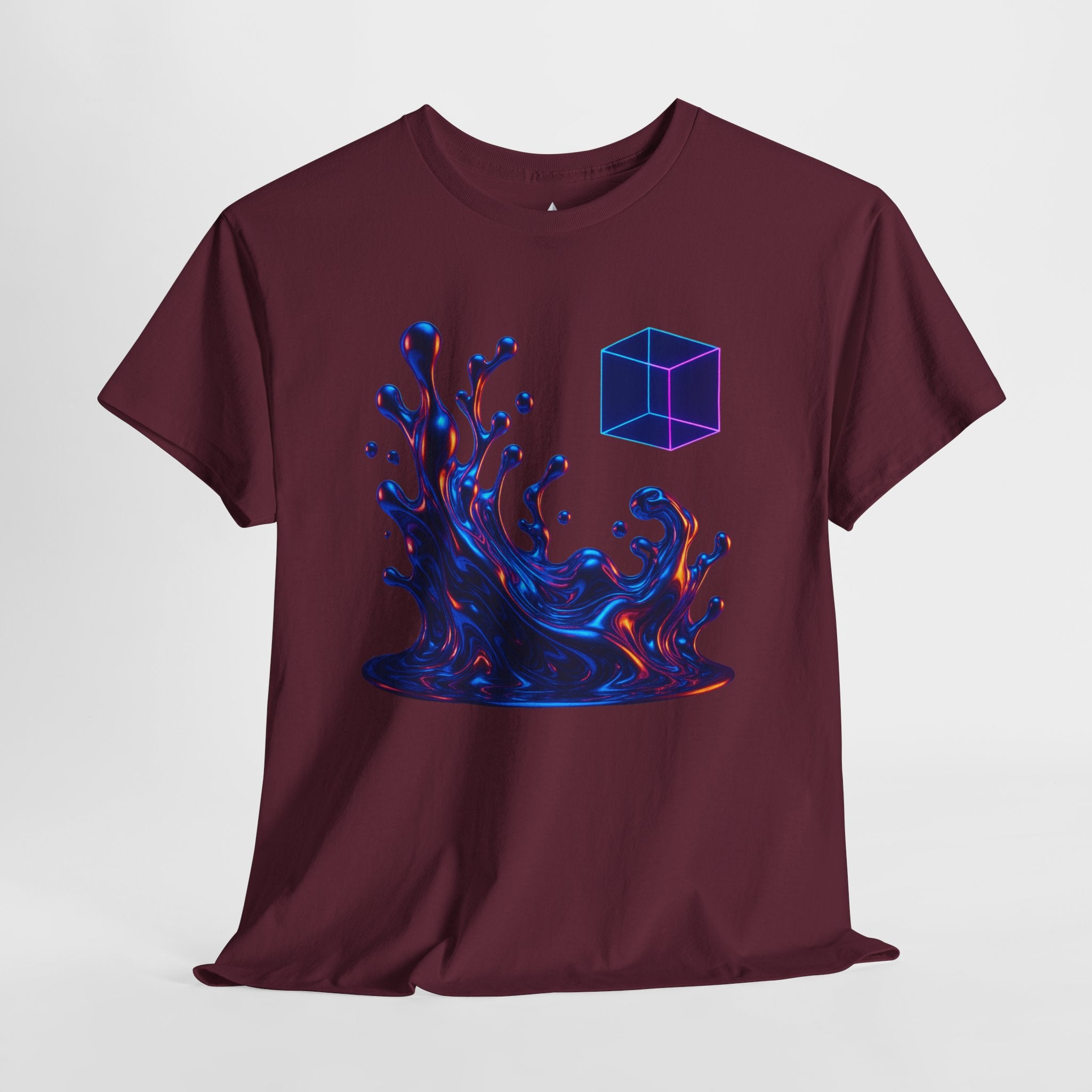 Vibrant Splash Art Unisex Heavy Cotton Tee