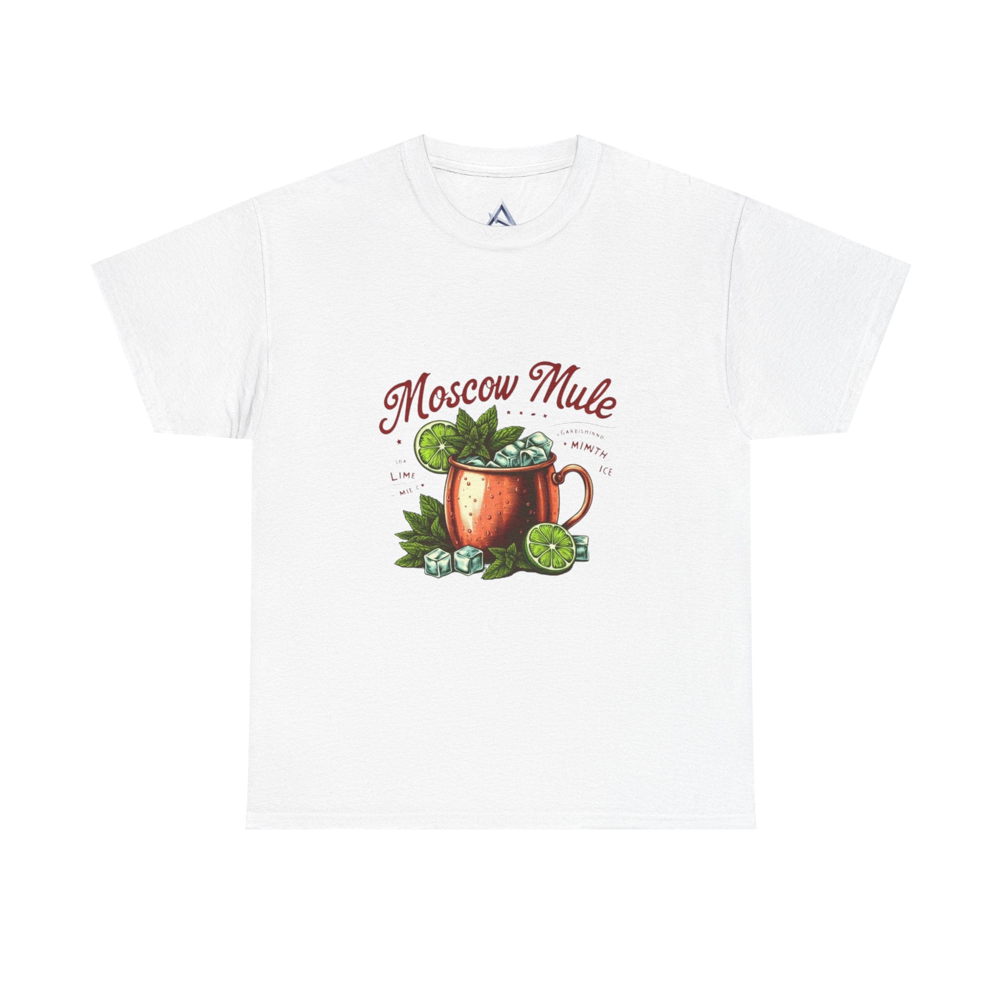 Moscow Mule Cocktail Unisex Heavy Cotton Tee