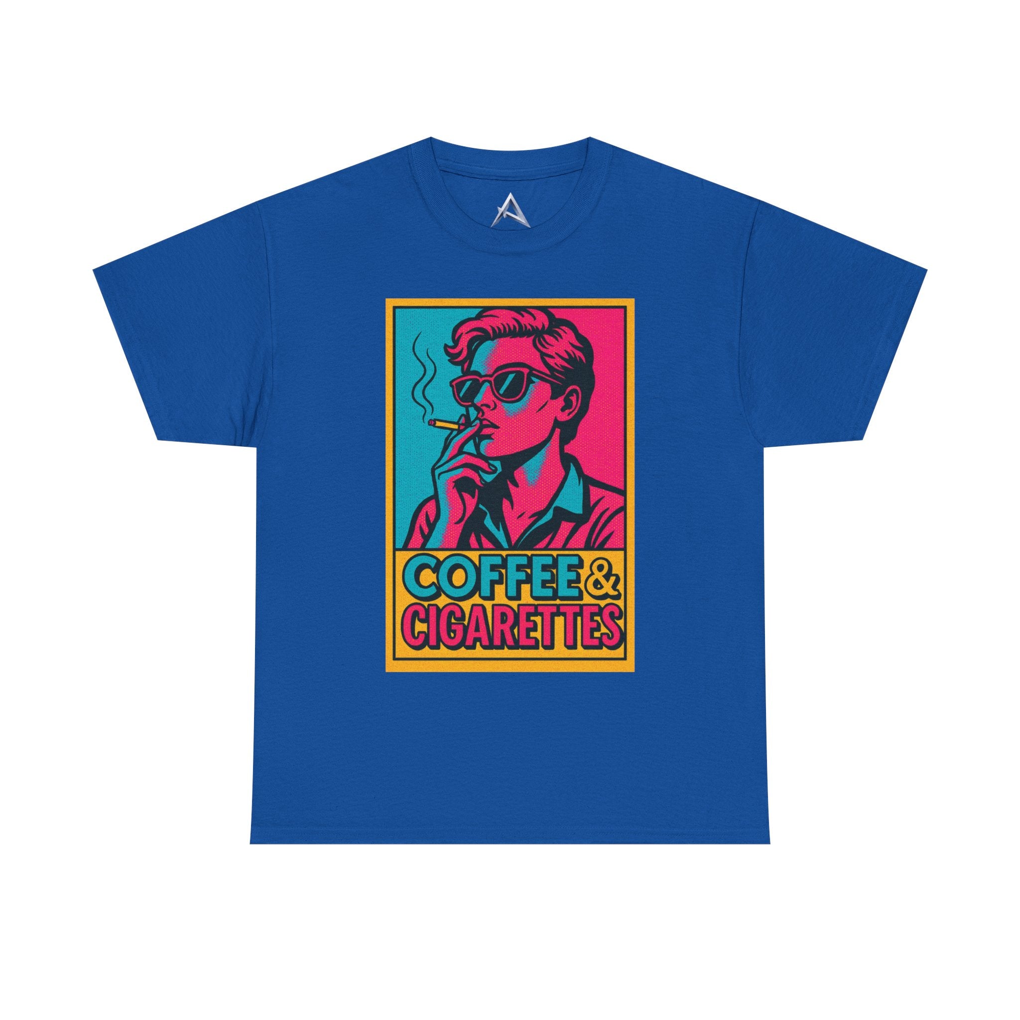 Coffee & Cigarettes Vintage Unisex Heavy Cotton Tee