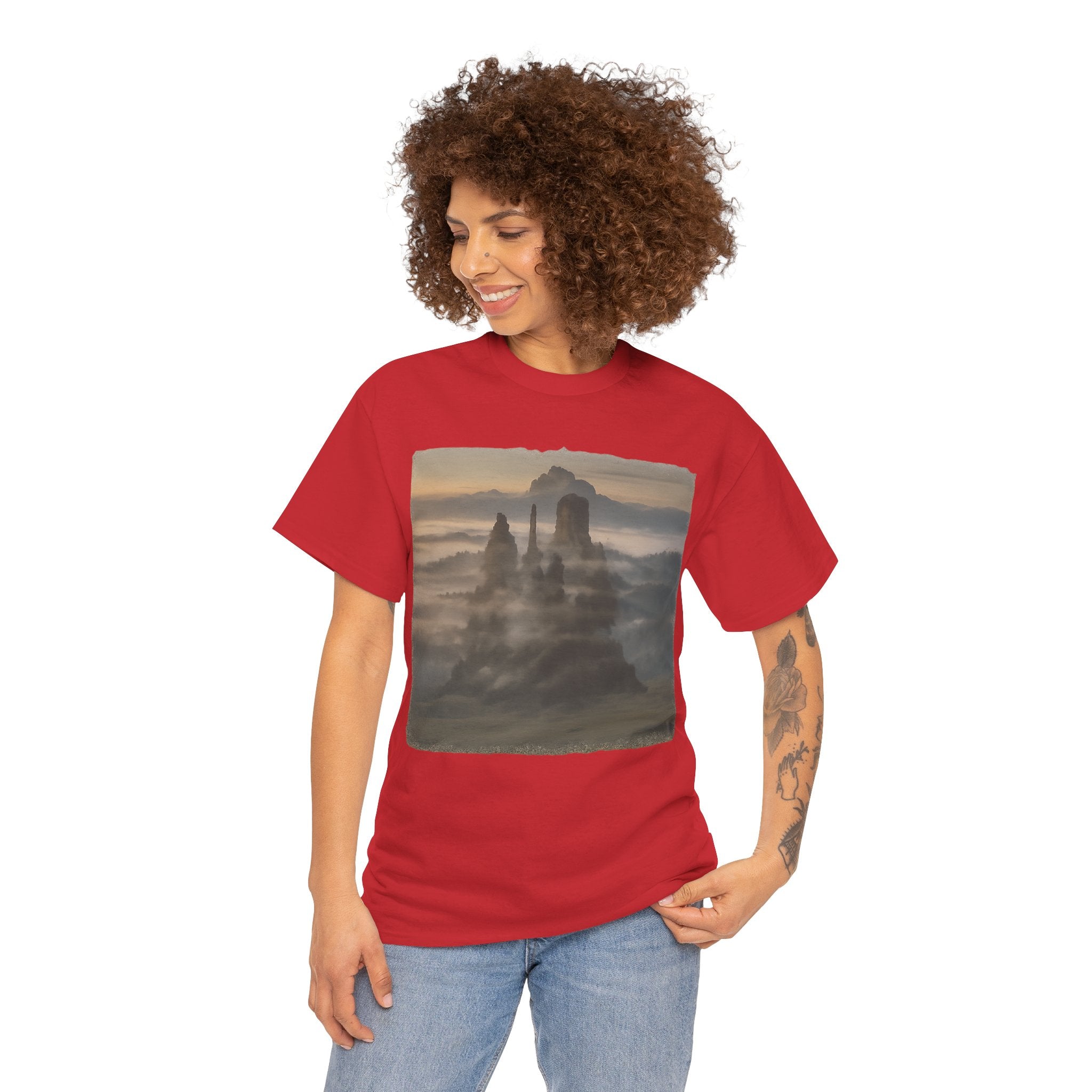 Mystical Castle Unisex Heavy Cotton Tee