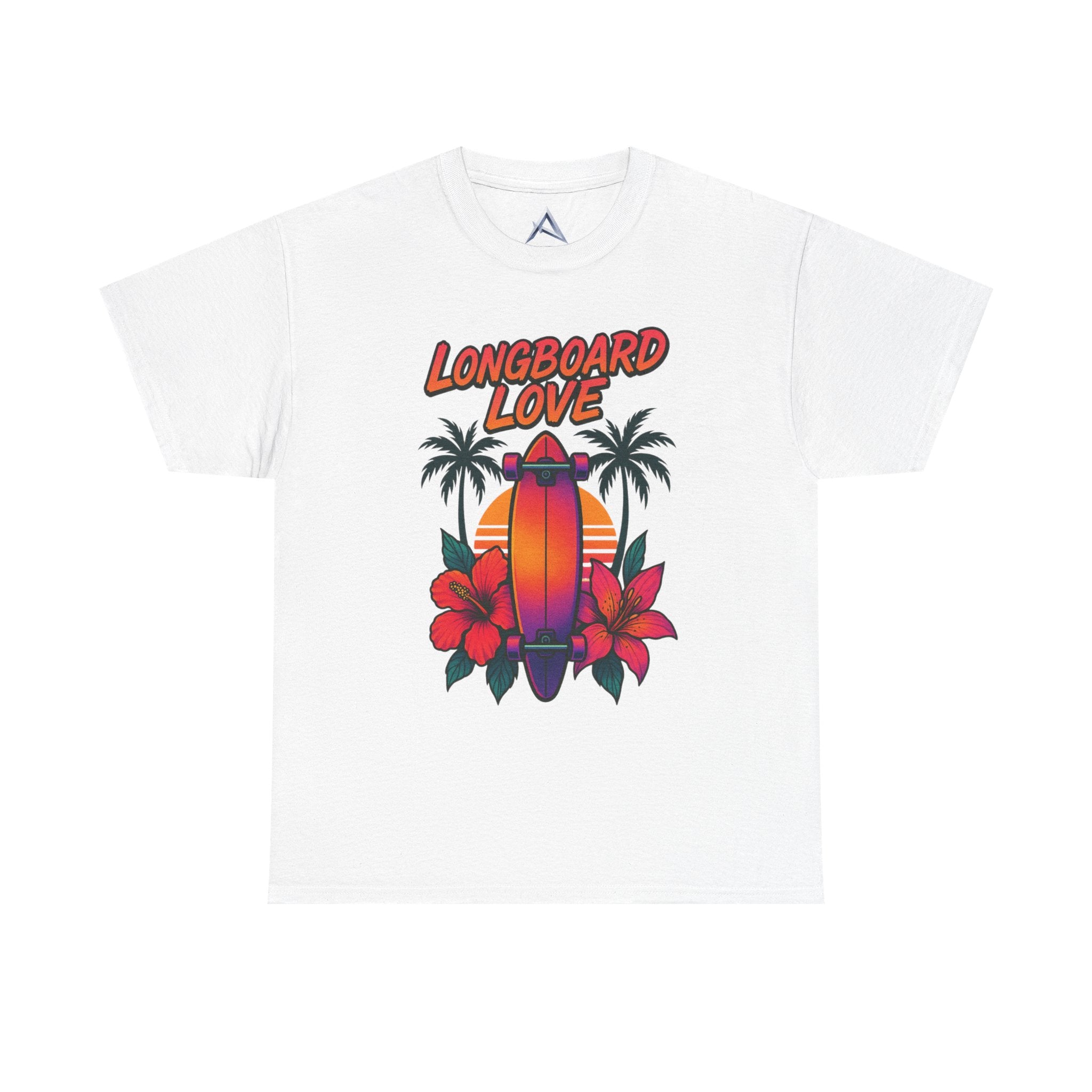 Longboard Love Unisex Heavy Cotton Tee