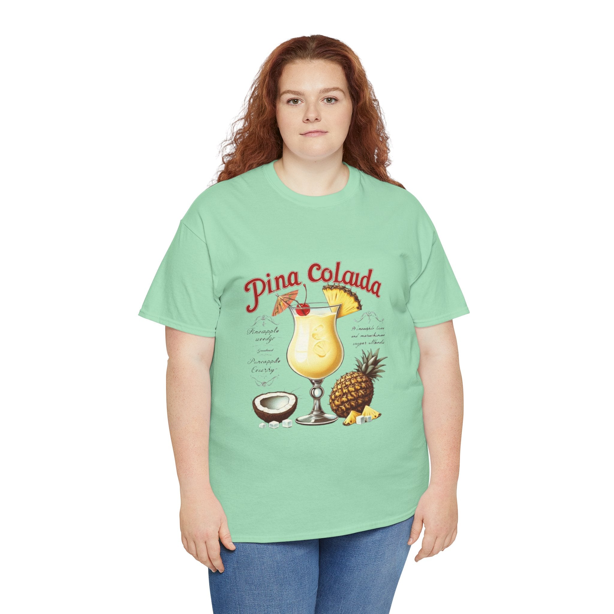 Pina Colada Unisex Heavy Cotton Tee