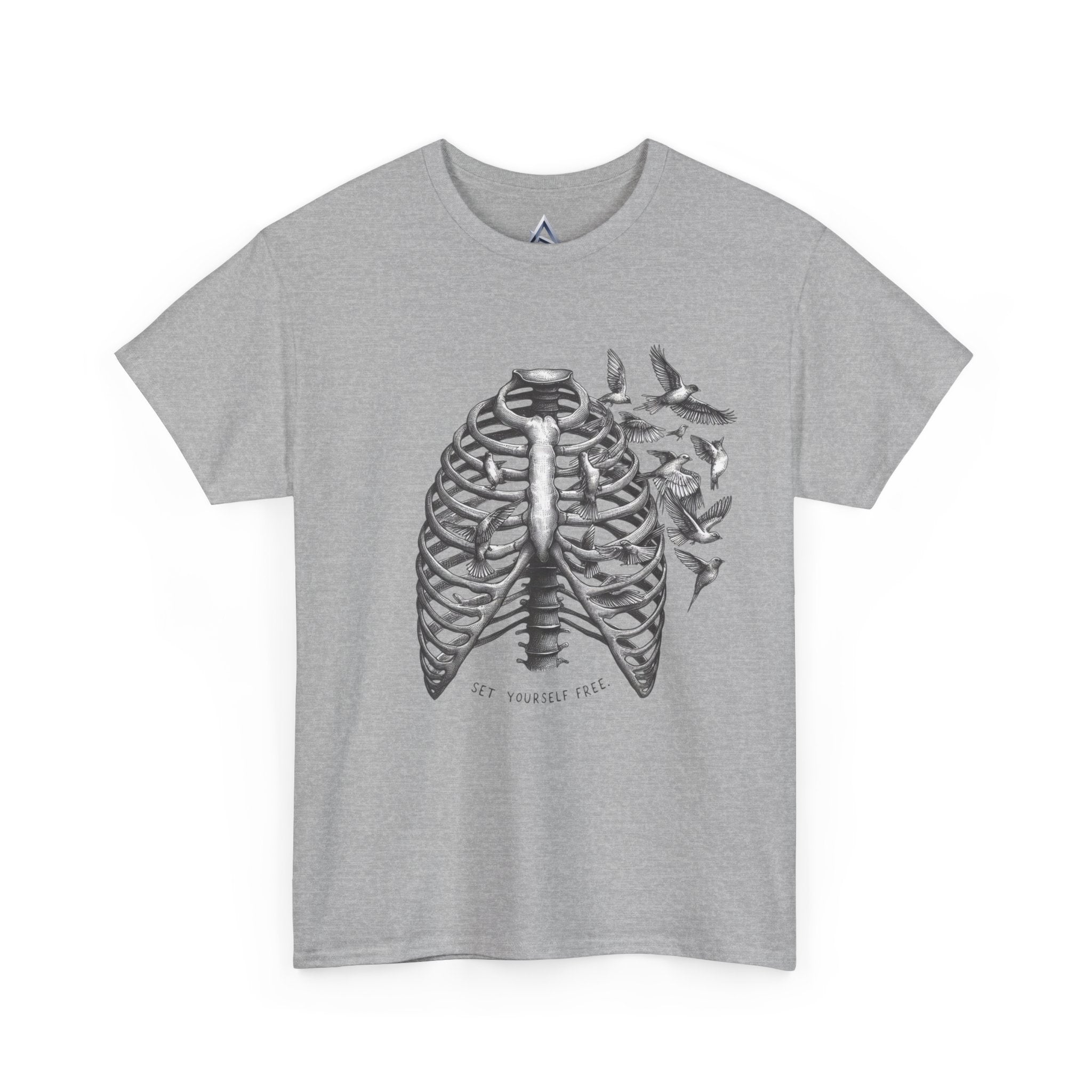 Botanical Lungs Unisex Heavy Cotton Tee