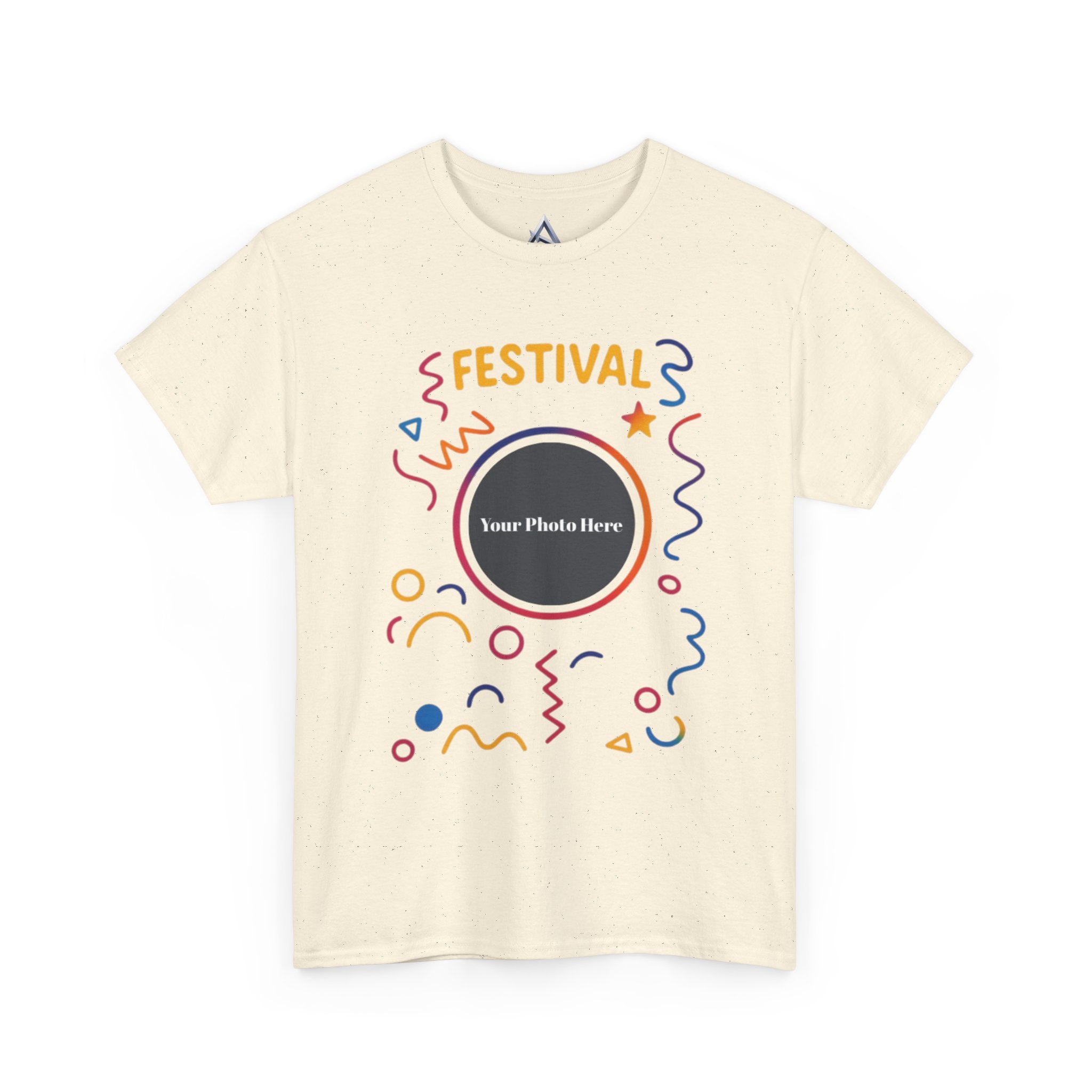 Festival Custom Photo Heavy Cotton Tee