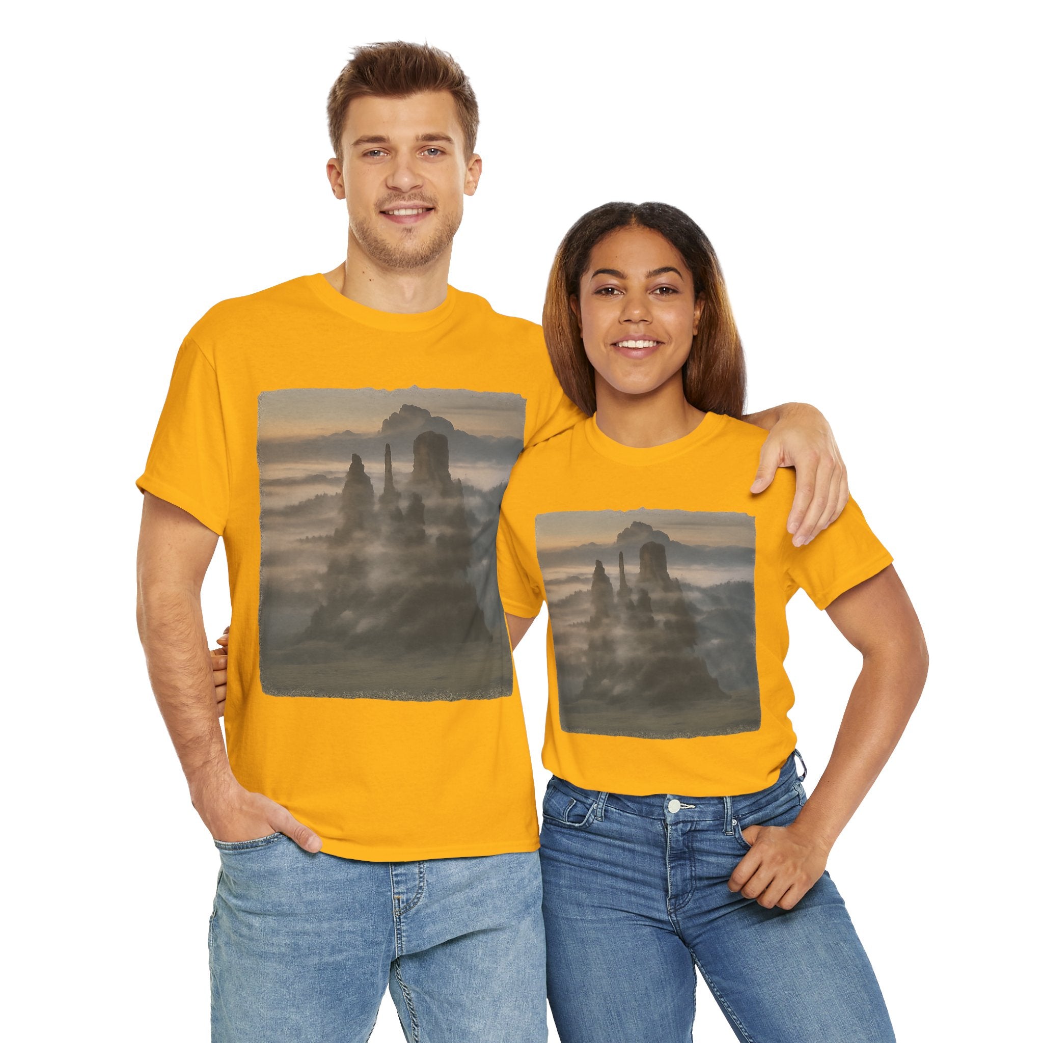 Mystical Castle Unisex Heavy Cotton Tee