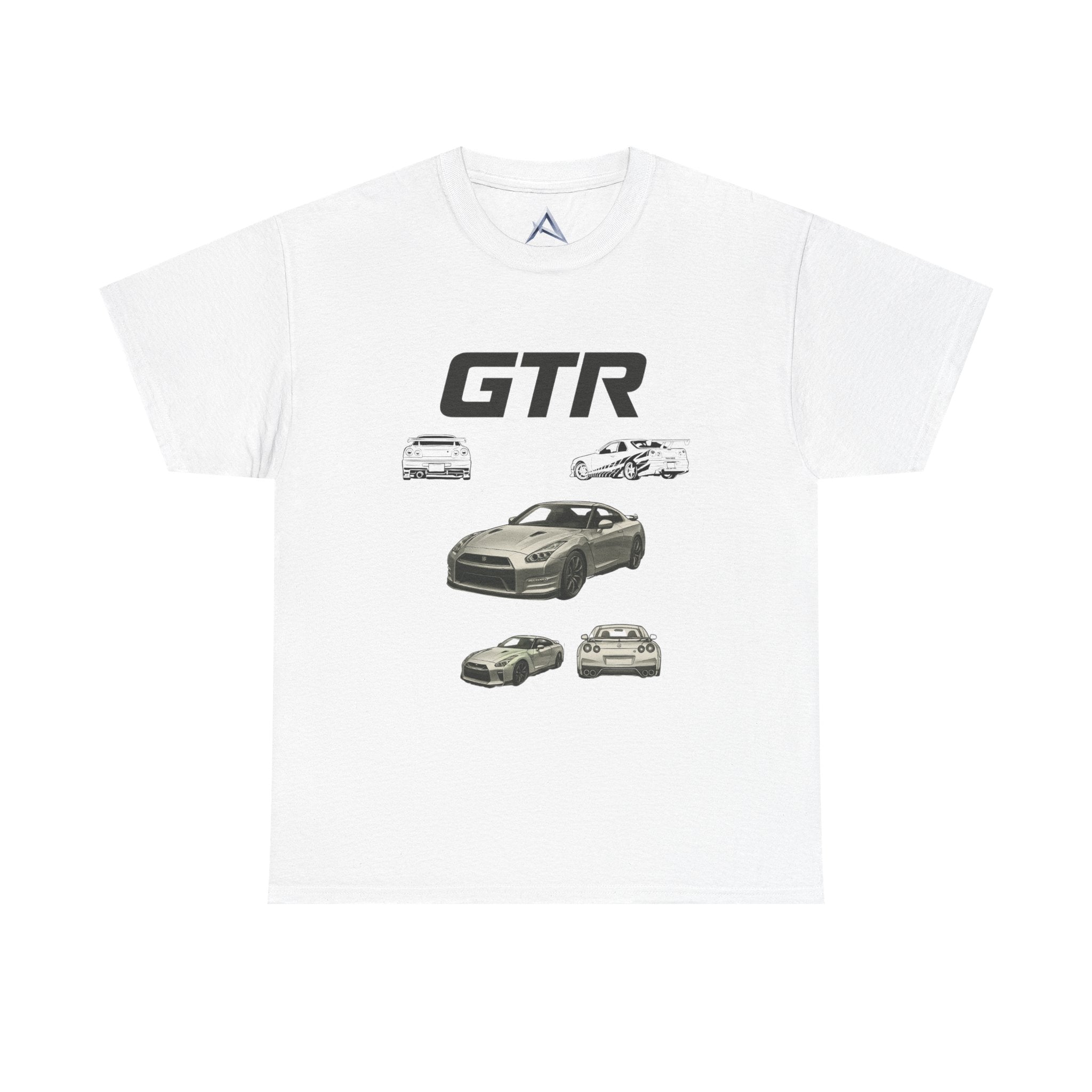 GTR Car Enthusiast Graphic Heavy Cotton Tee