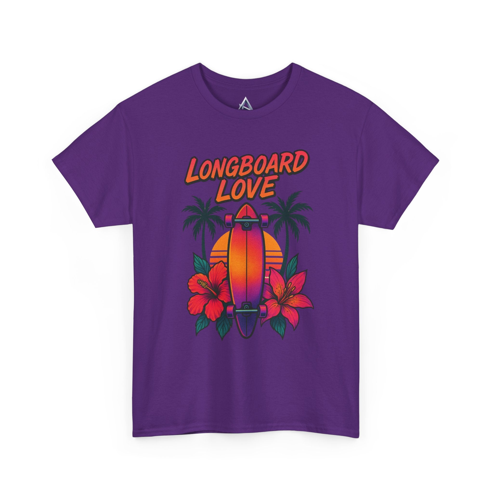 Longboard Love Unisex Heavy Cotton Tee