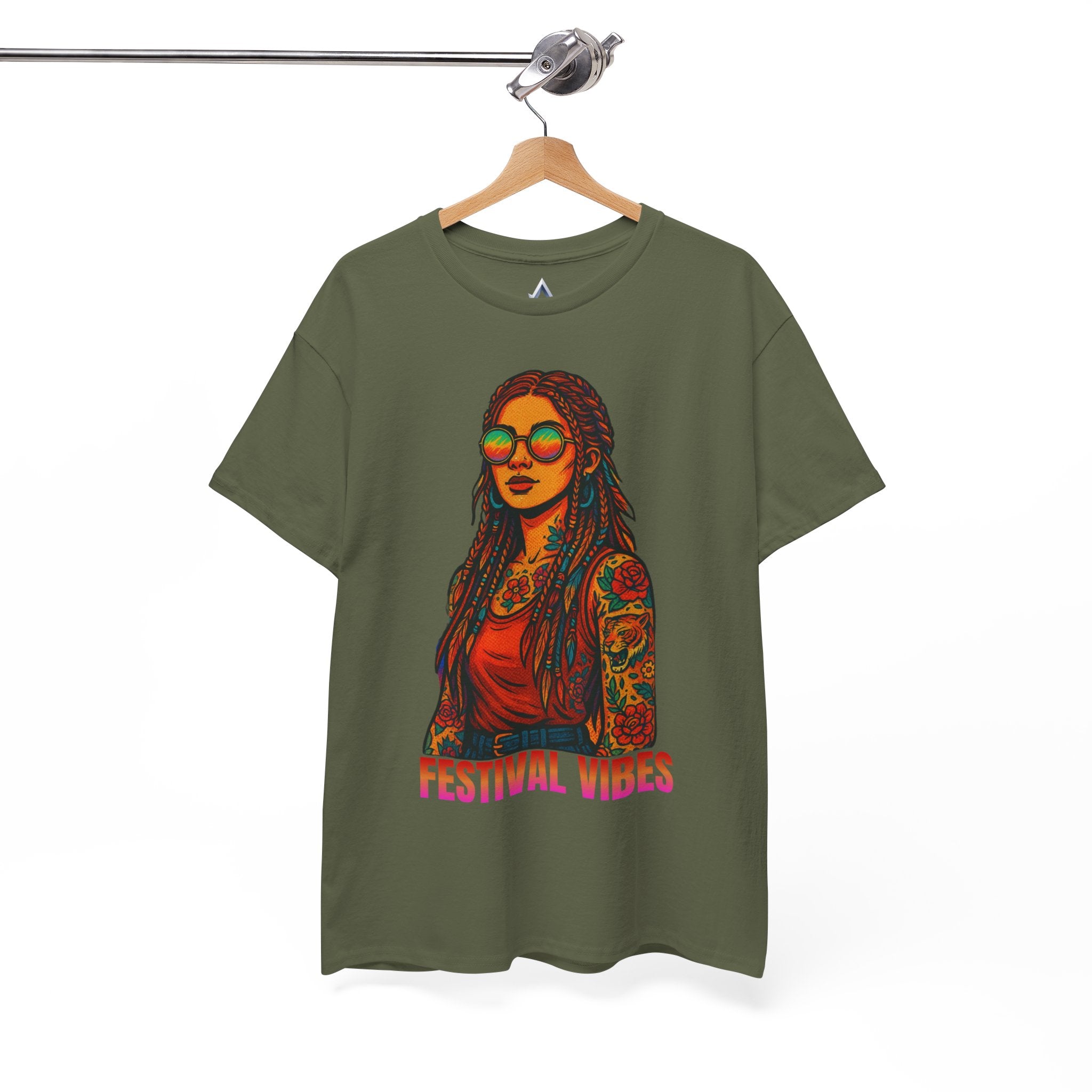 Festival Vibes Unisex Heavy Cotton Tee