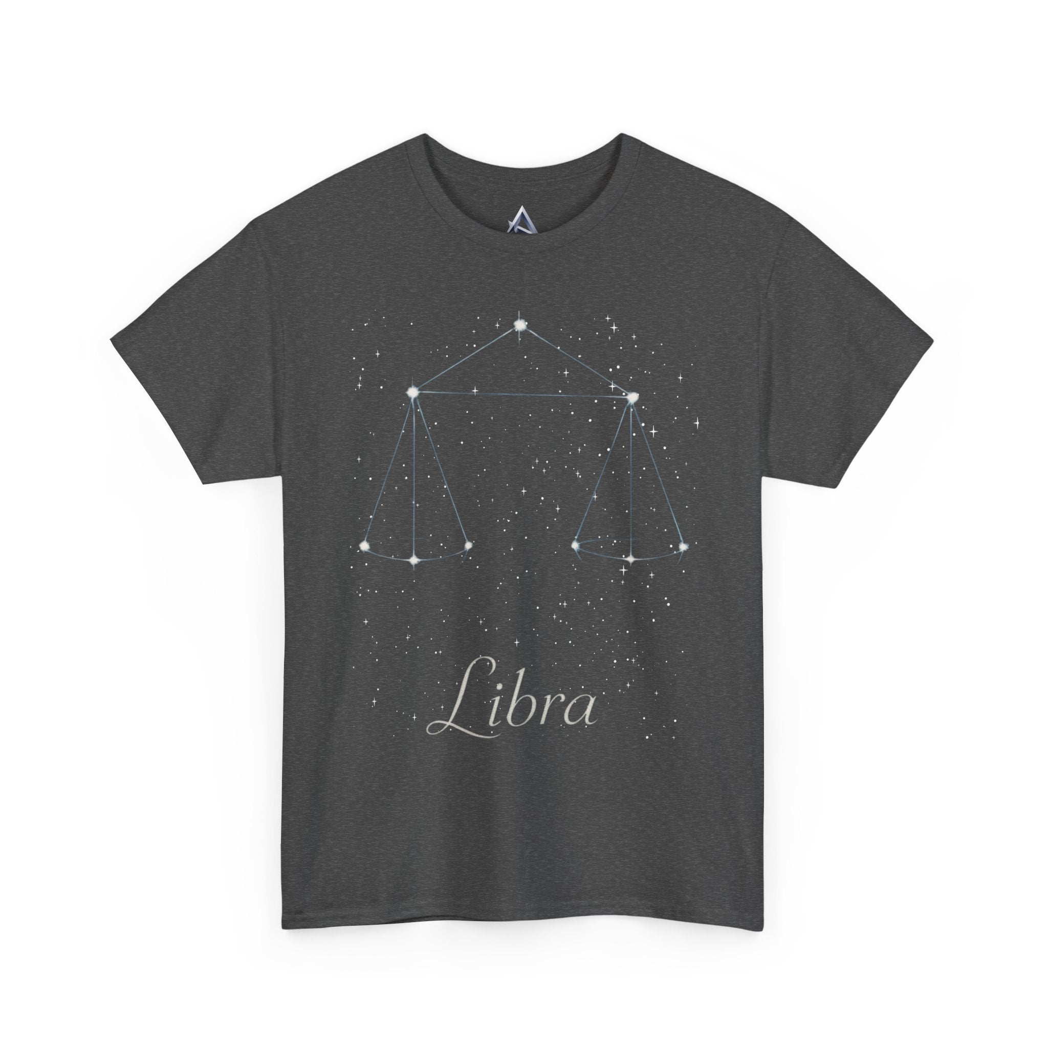 Libra Constellation Unisex Heavy Cotton Tee