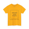 Custom T-shirt,Heavy Cotton
