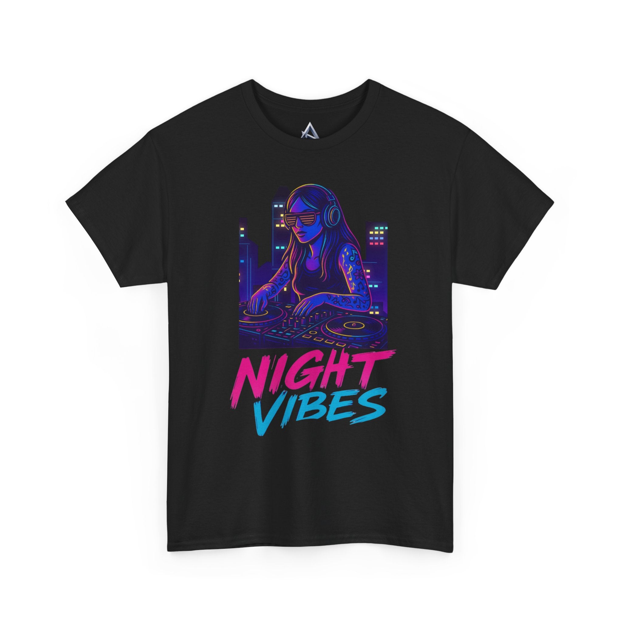 Night Vibes Unisex Heavy Cotton Tee