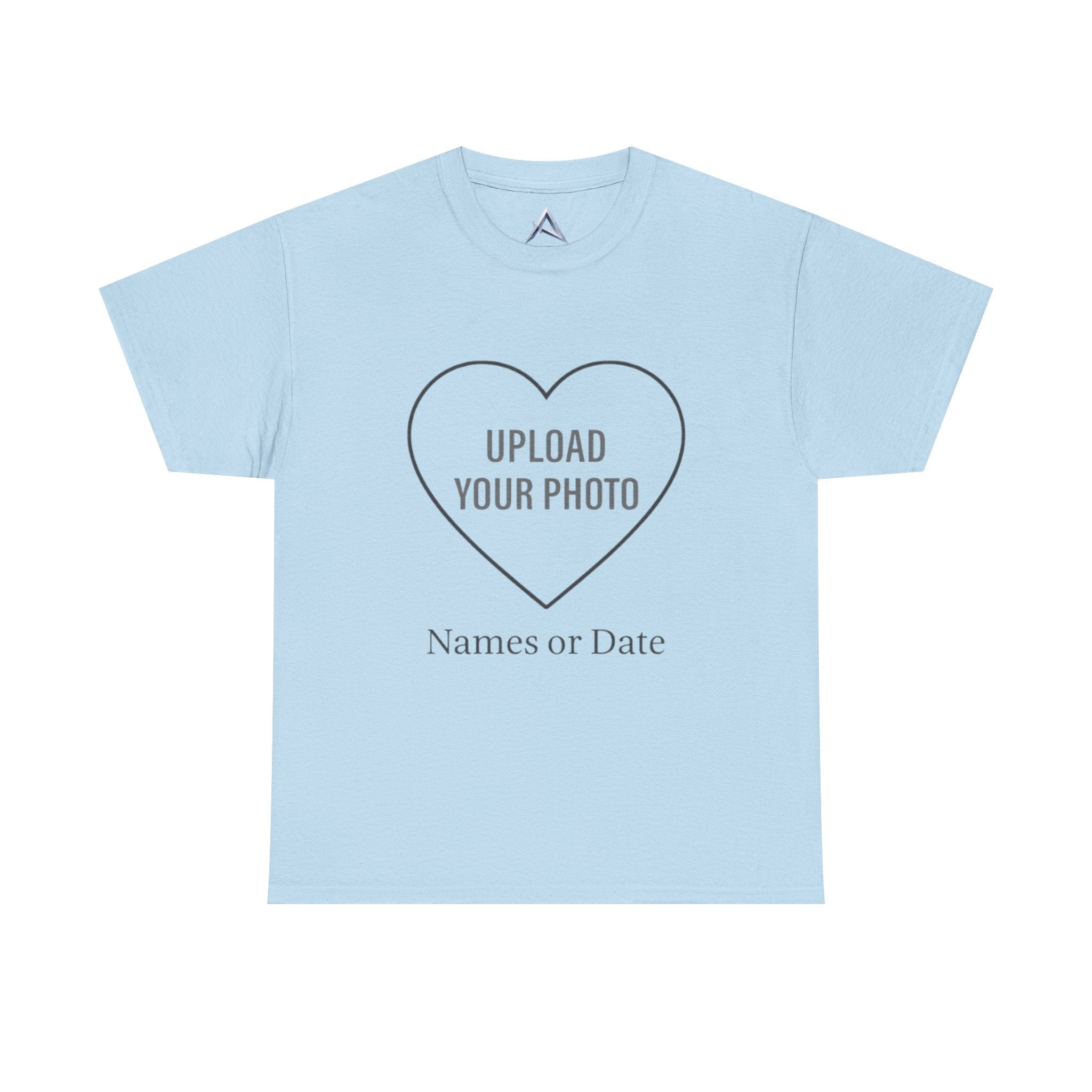 Photo Heart Custom - Heavy Cotton Tee