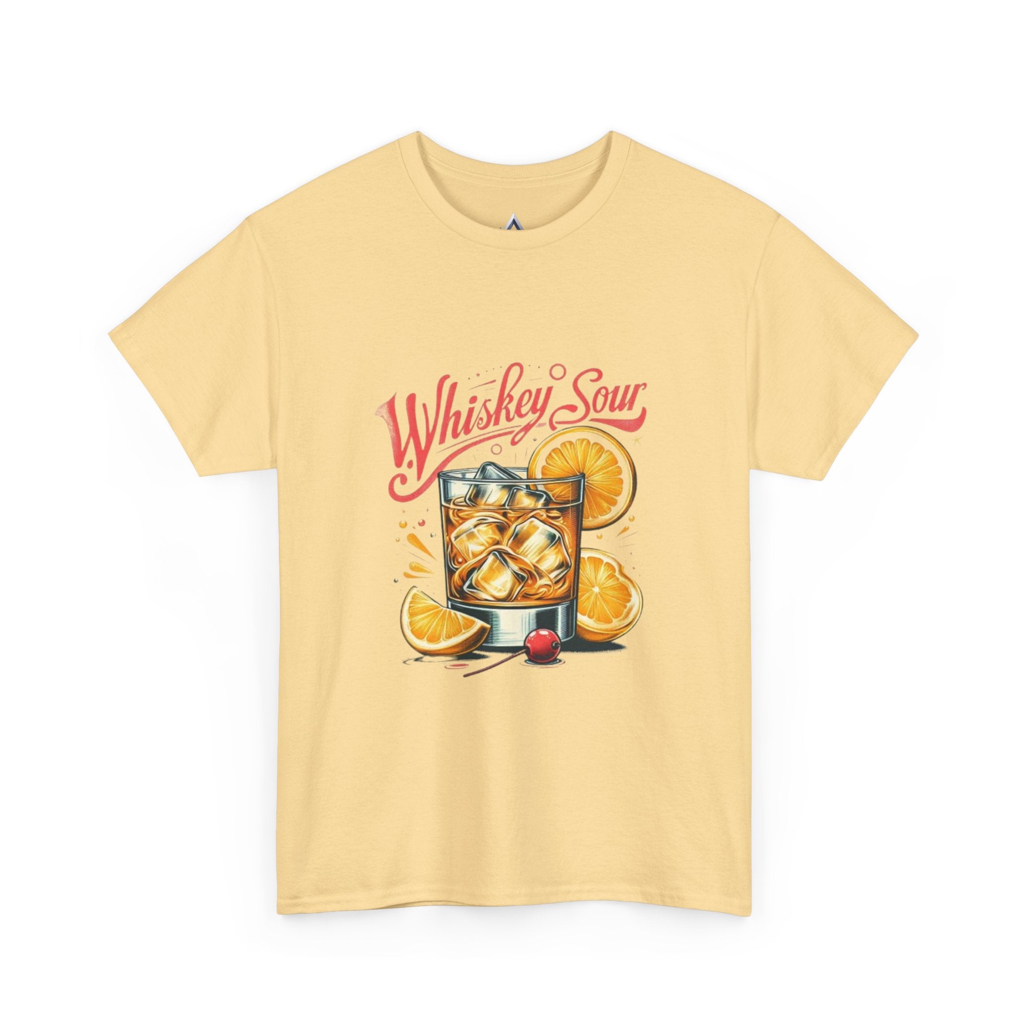 Whiskey Sour Cocktail Unisex Heavy Cotton Tee