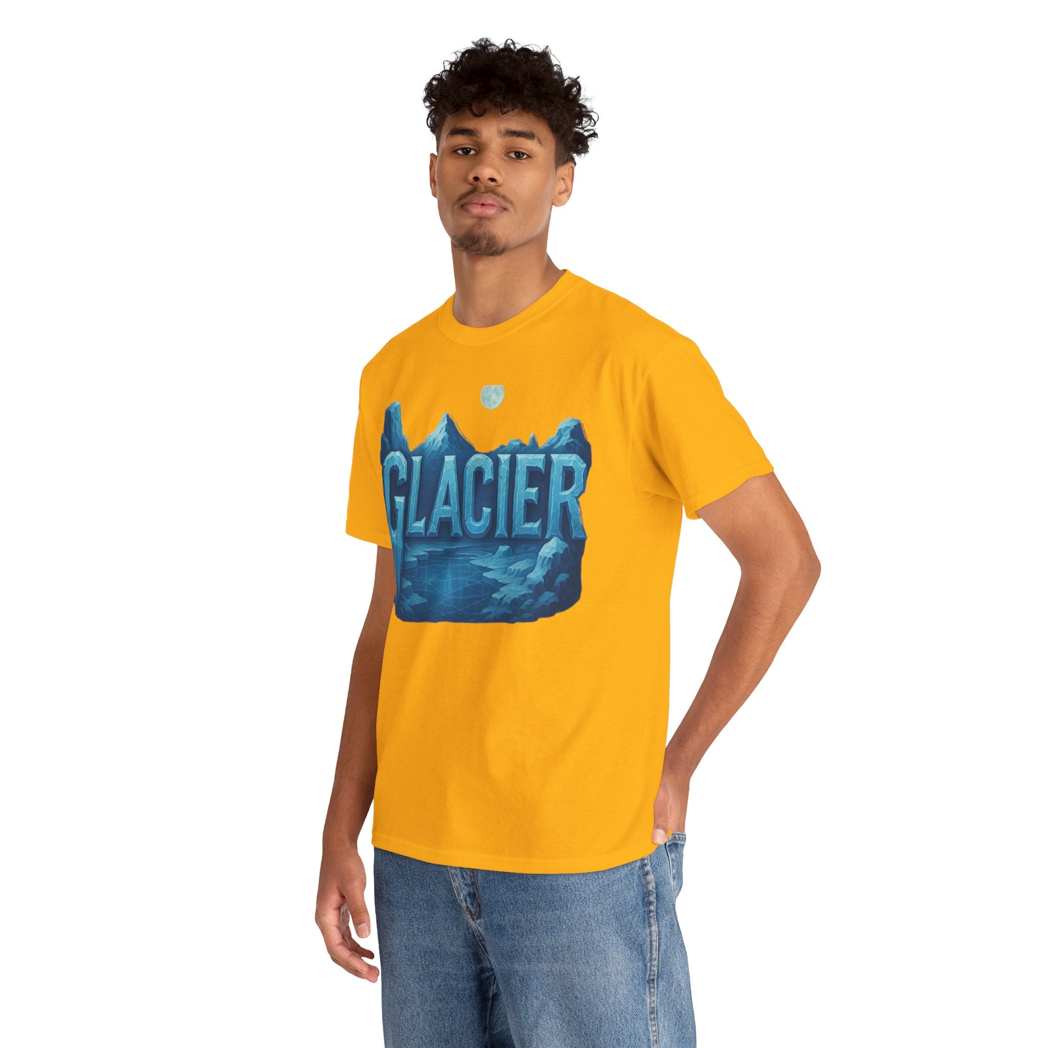 Glacier Graphic Unisex Heavy Cotton Tee