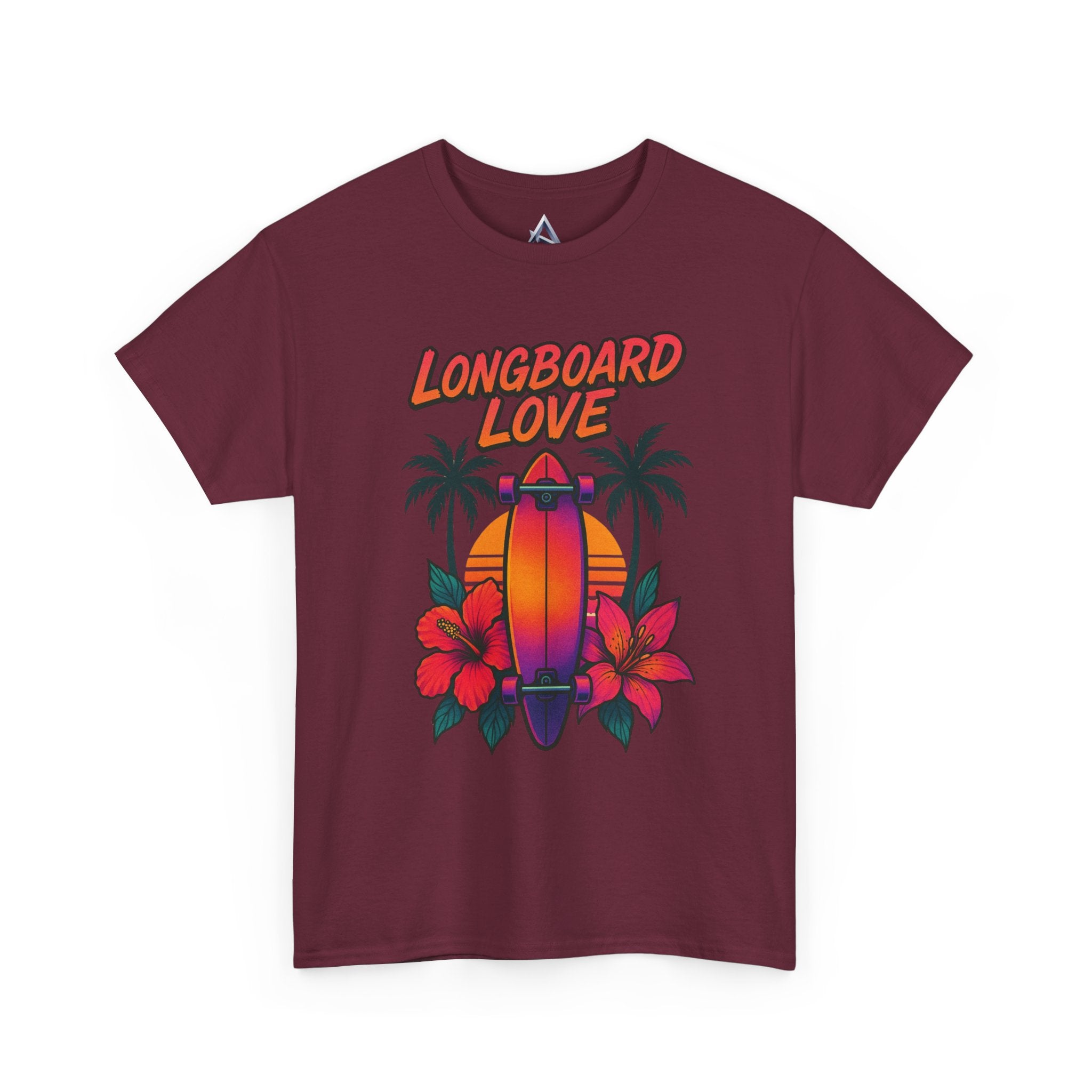 Longboard Love Unisex Heavy Cotton Tee
