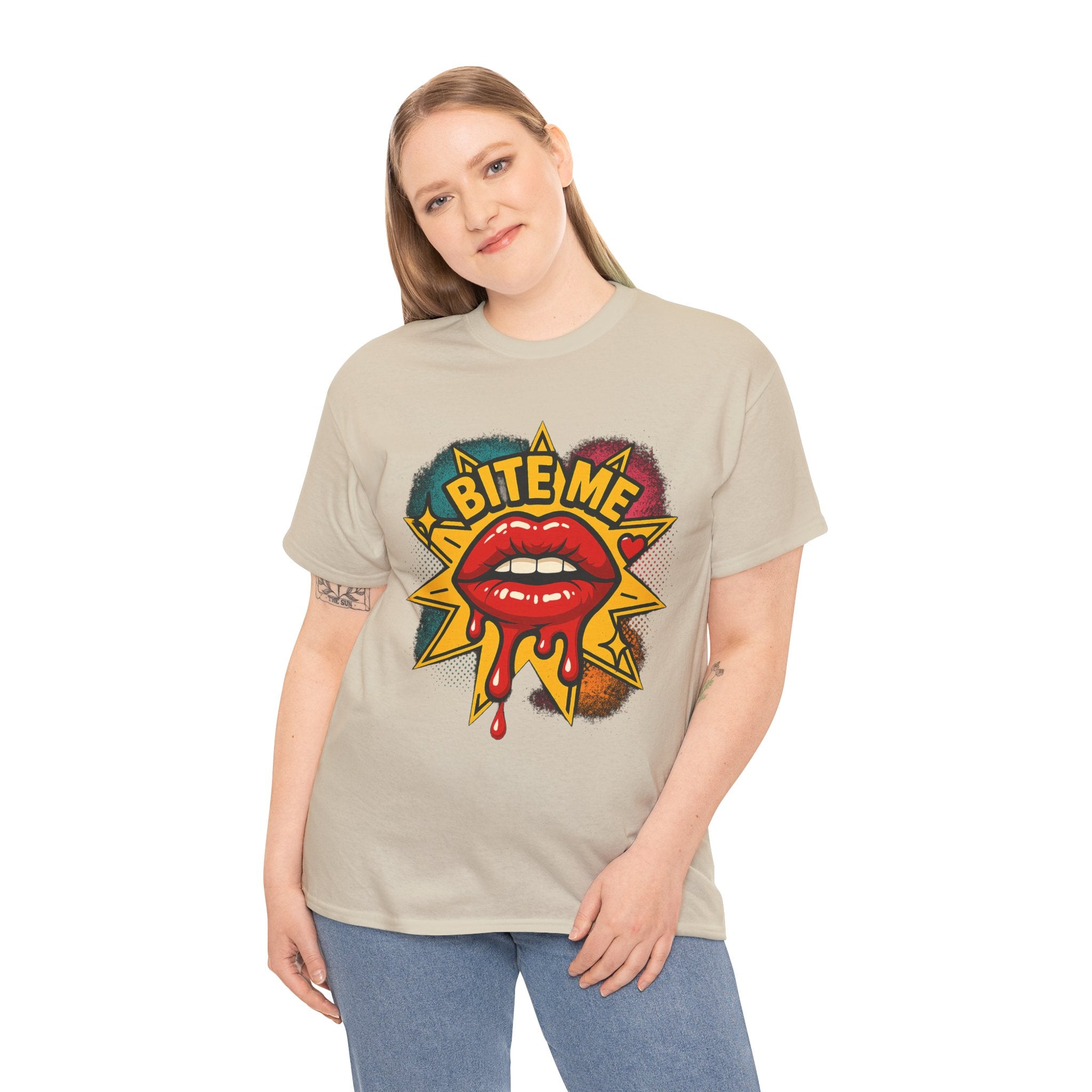 Bite Me Unisex Heavy Cotton Tee