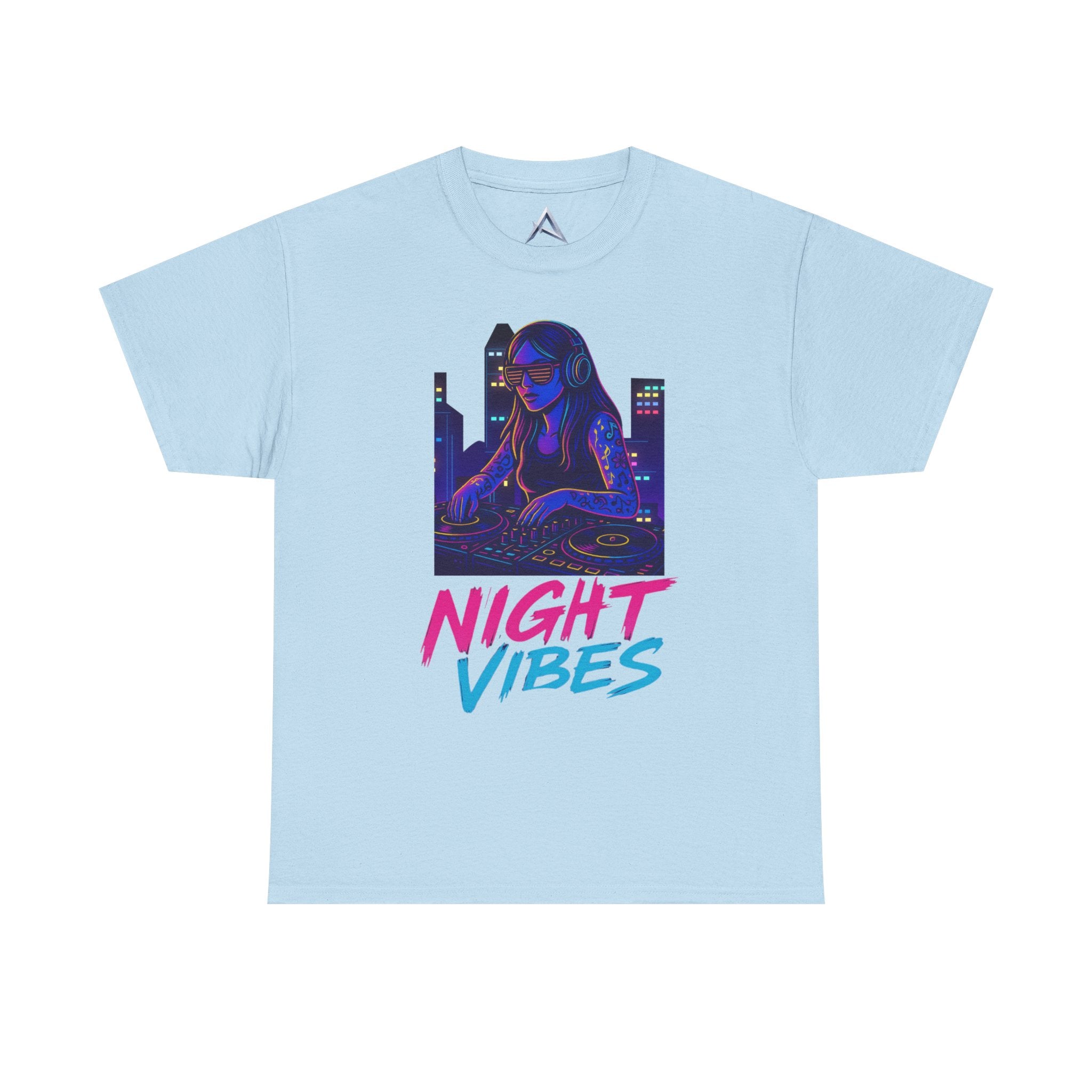 Night Vibes Unisex Heavy Cotton Tee