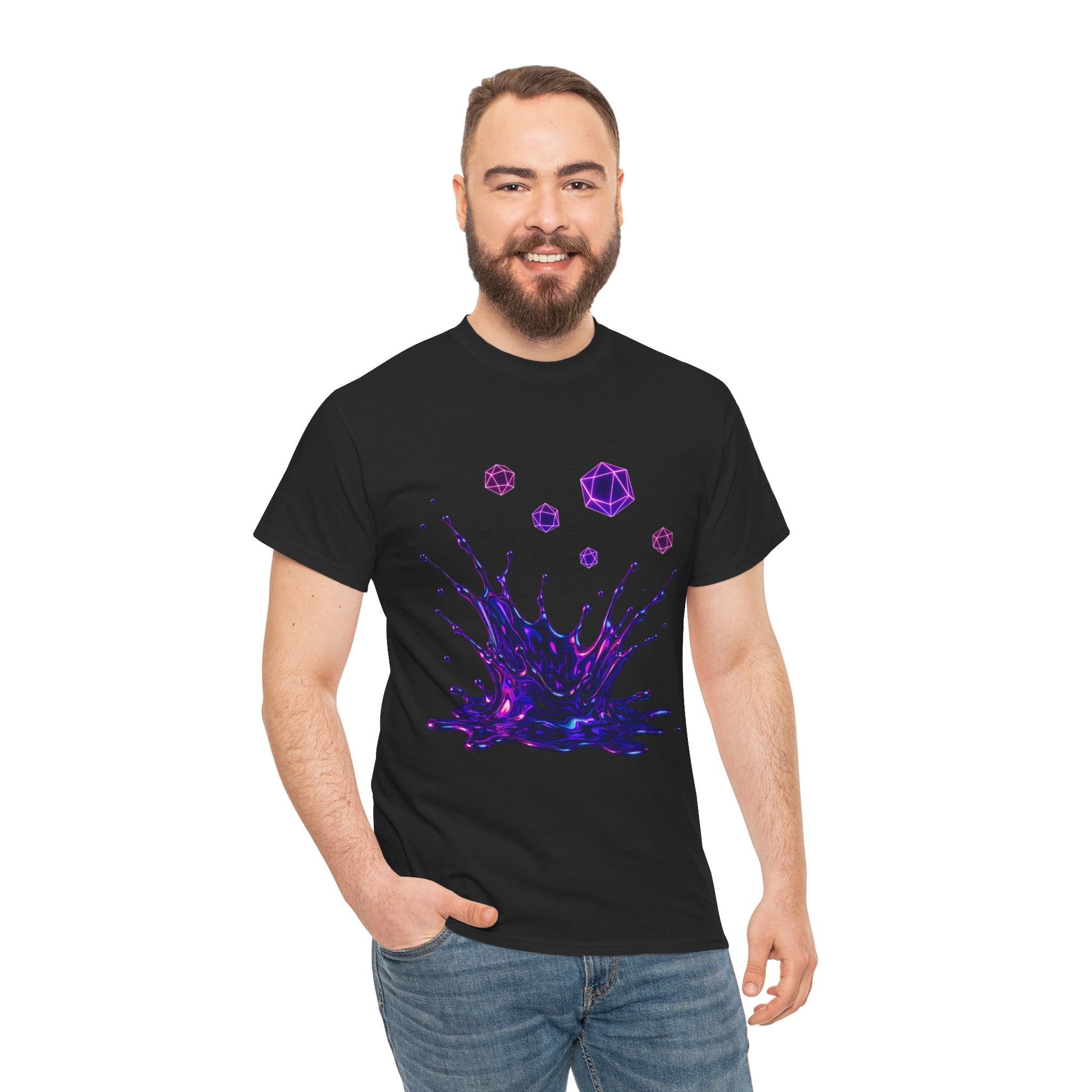 Cosmic Splash Unisex Heavy Cotton Tee