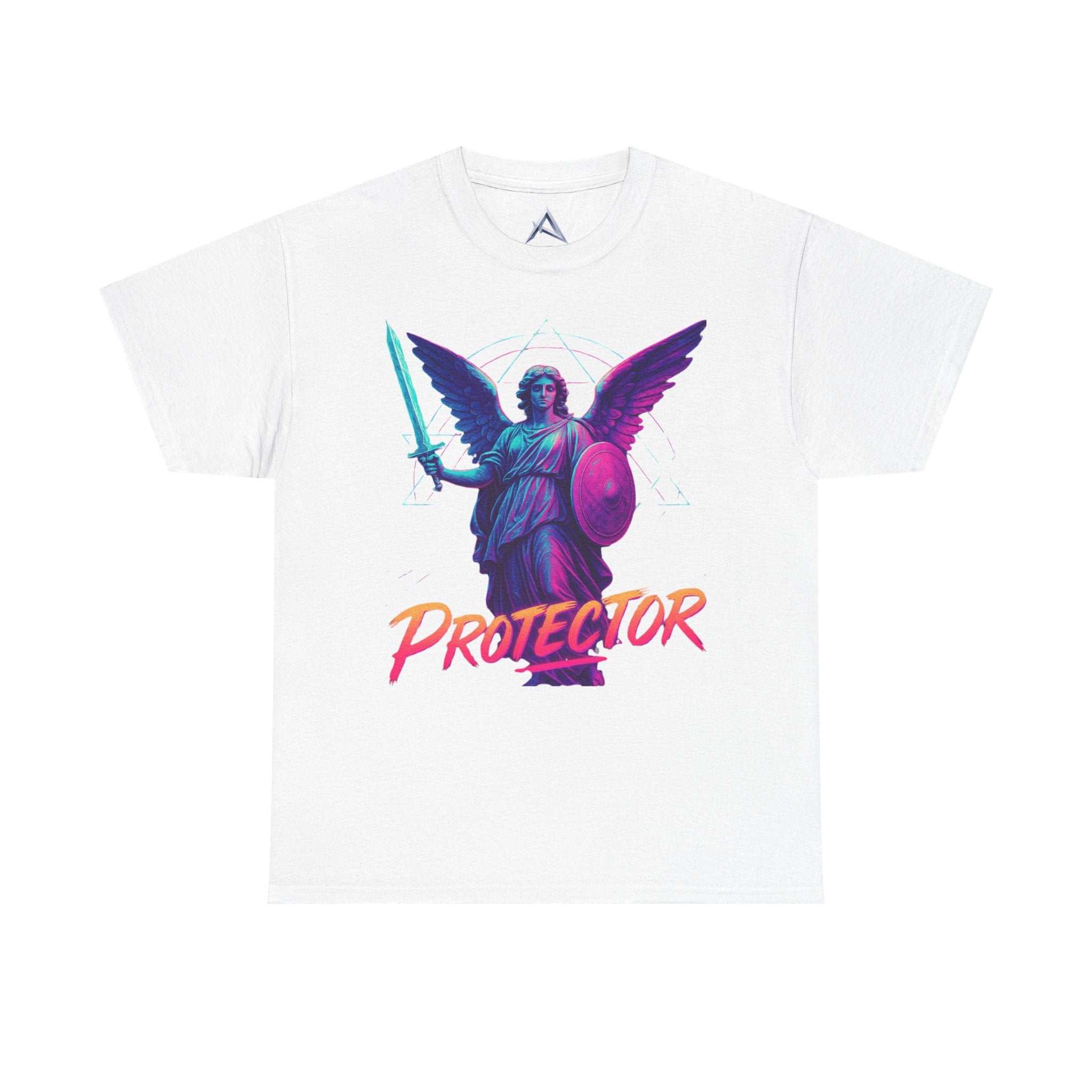 Vibrant Guardian Protector Graphic Heavy Cotton Tee