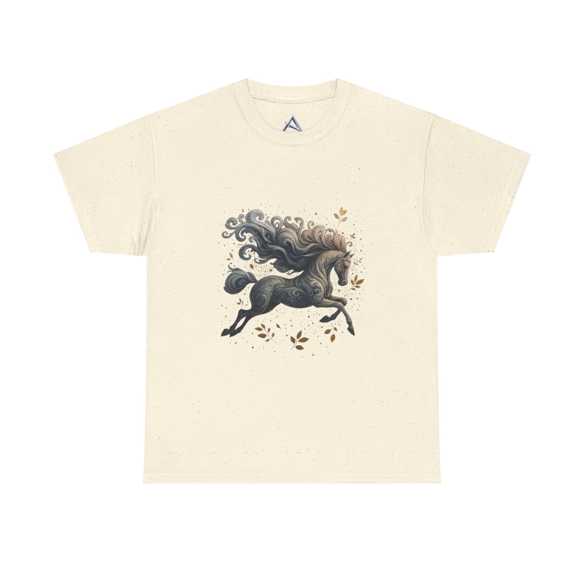 Majestic Horse Graphic Heavy Cotton Tee