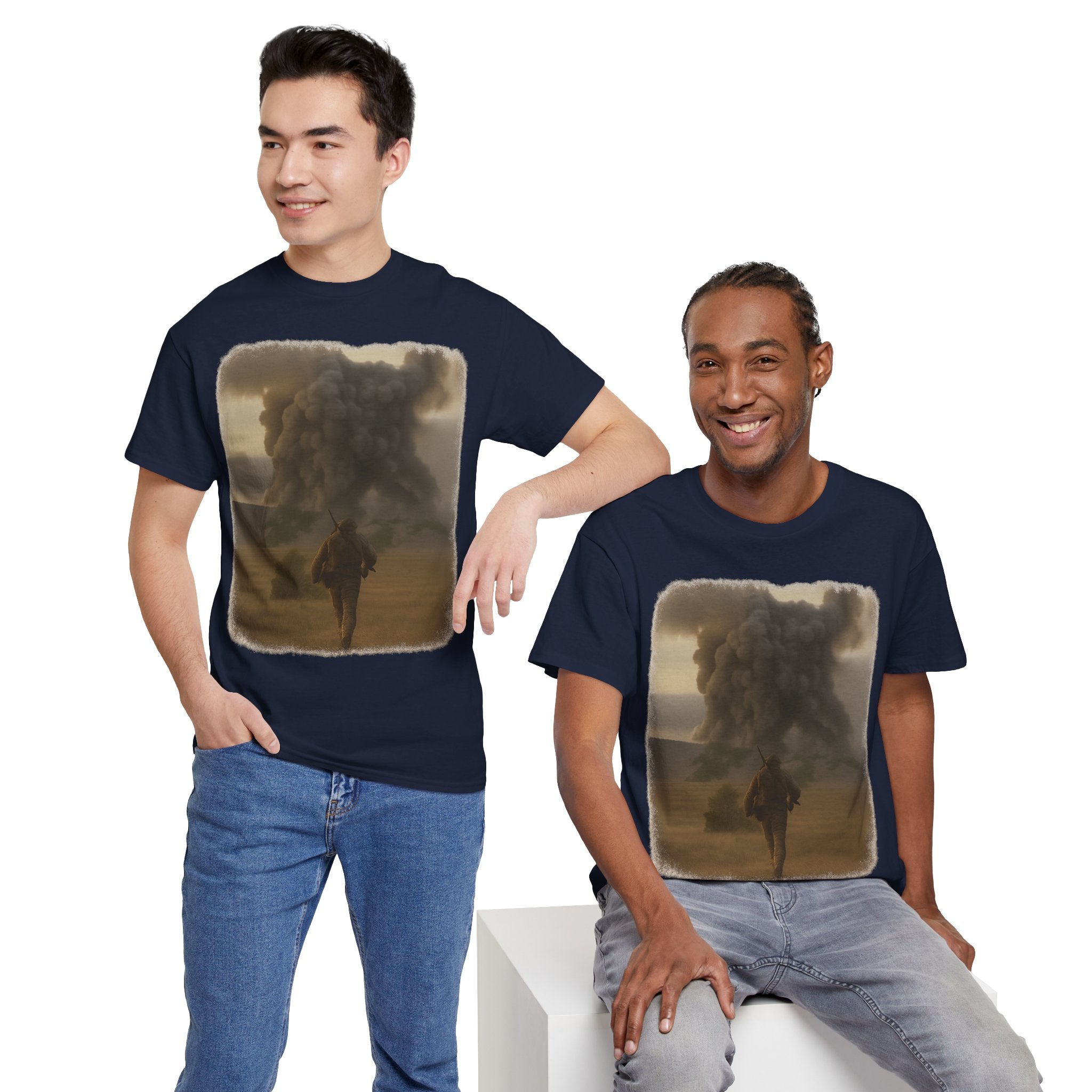 Vintage Illuionic Unisex Heavy Cotton Tee