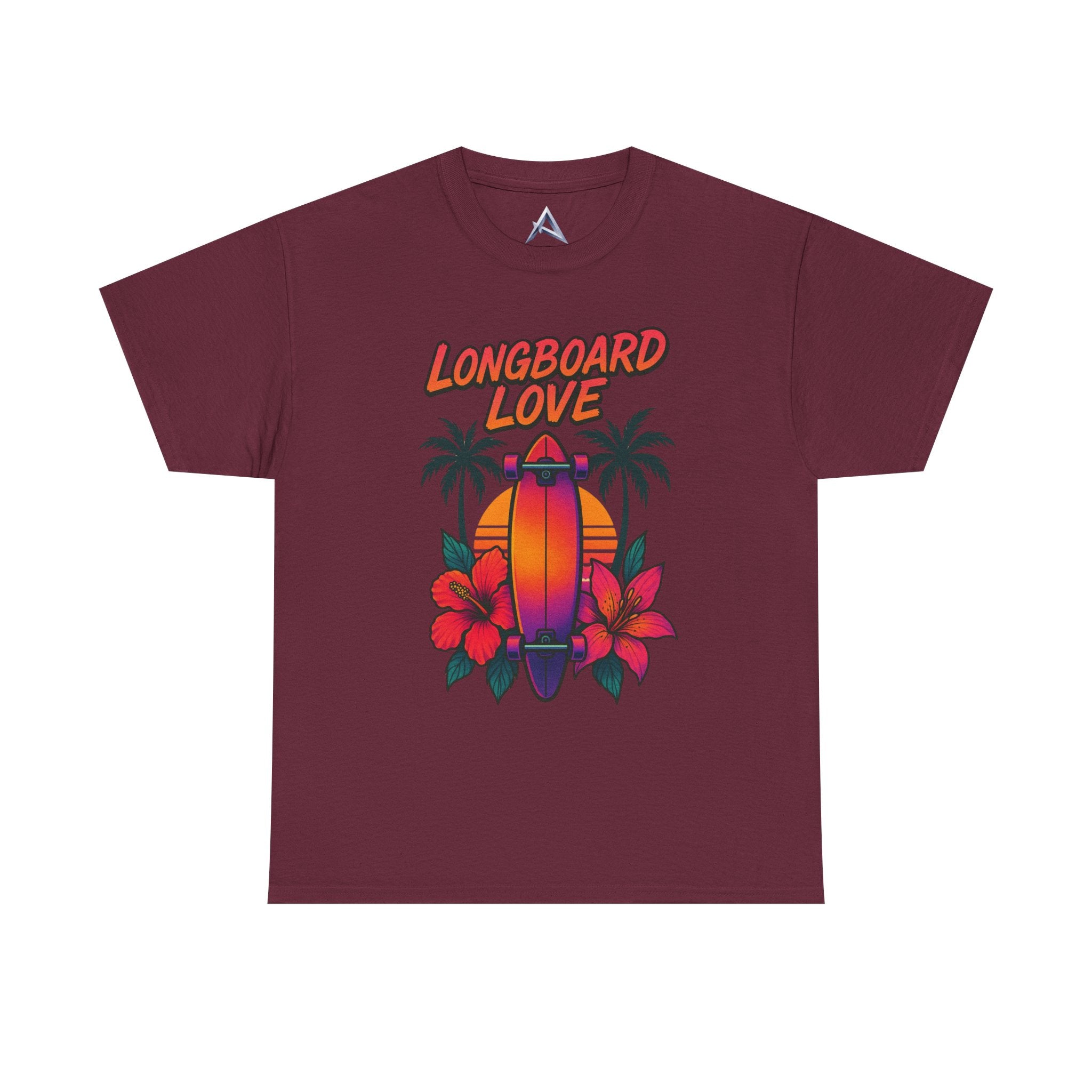 Longboard Love Unisex Heavy Cotton Tee
