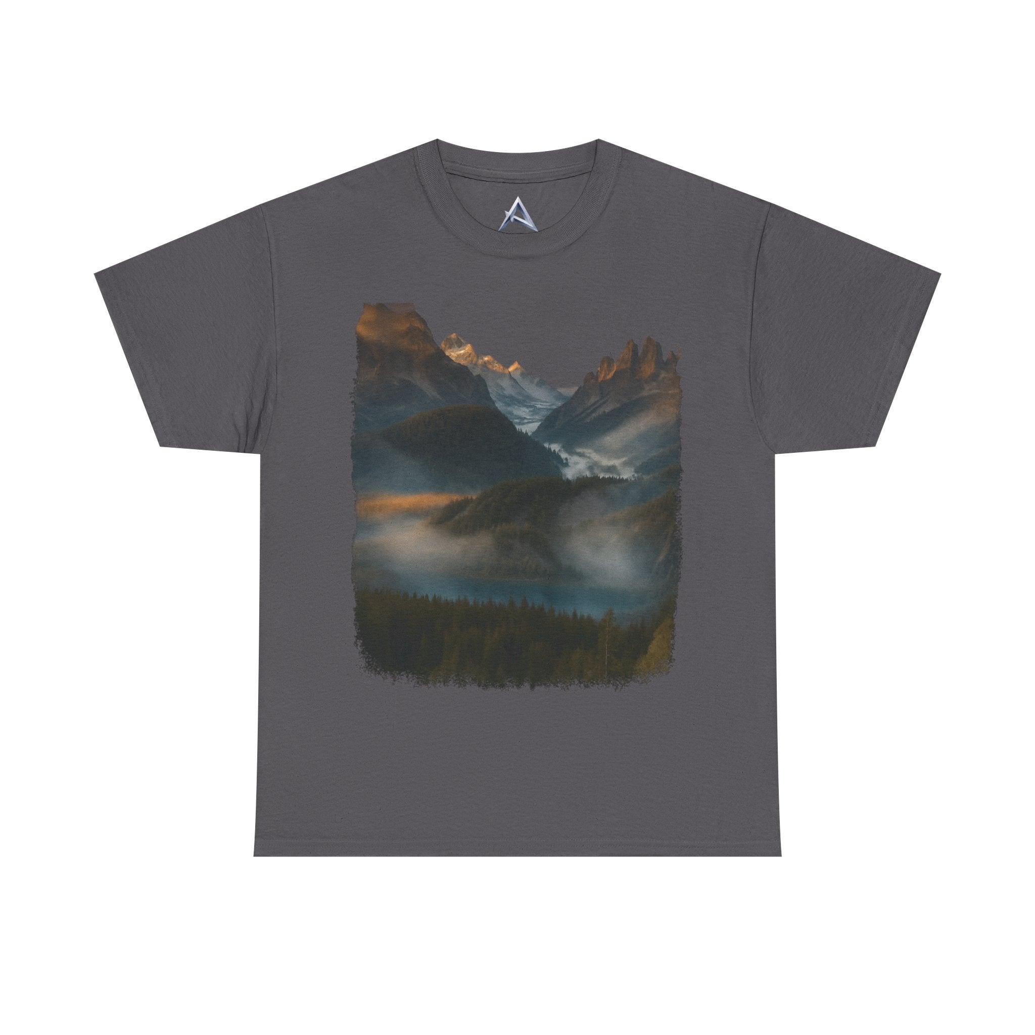 Nature-Inspired Unisex Heavy Cotton Tee, Outdoor, Adventure, Casual Wear, Gift for Nature Lovers, Hiking Merchandise
