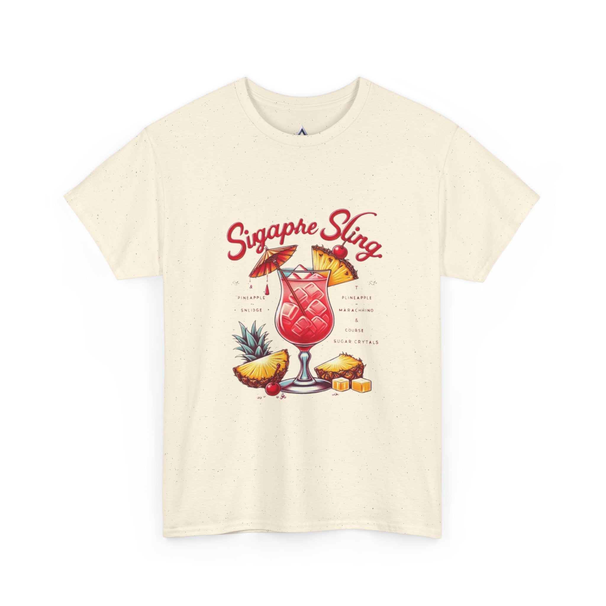 Sigapre Sling Cocktail Unisex Heavy Cotton Tee