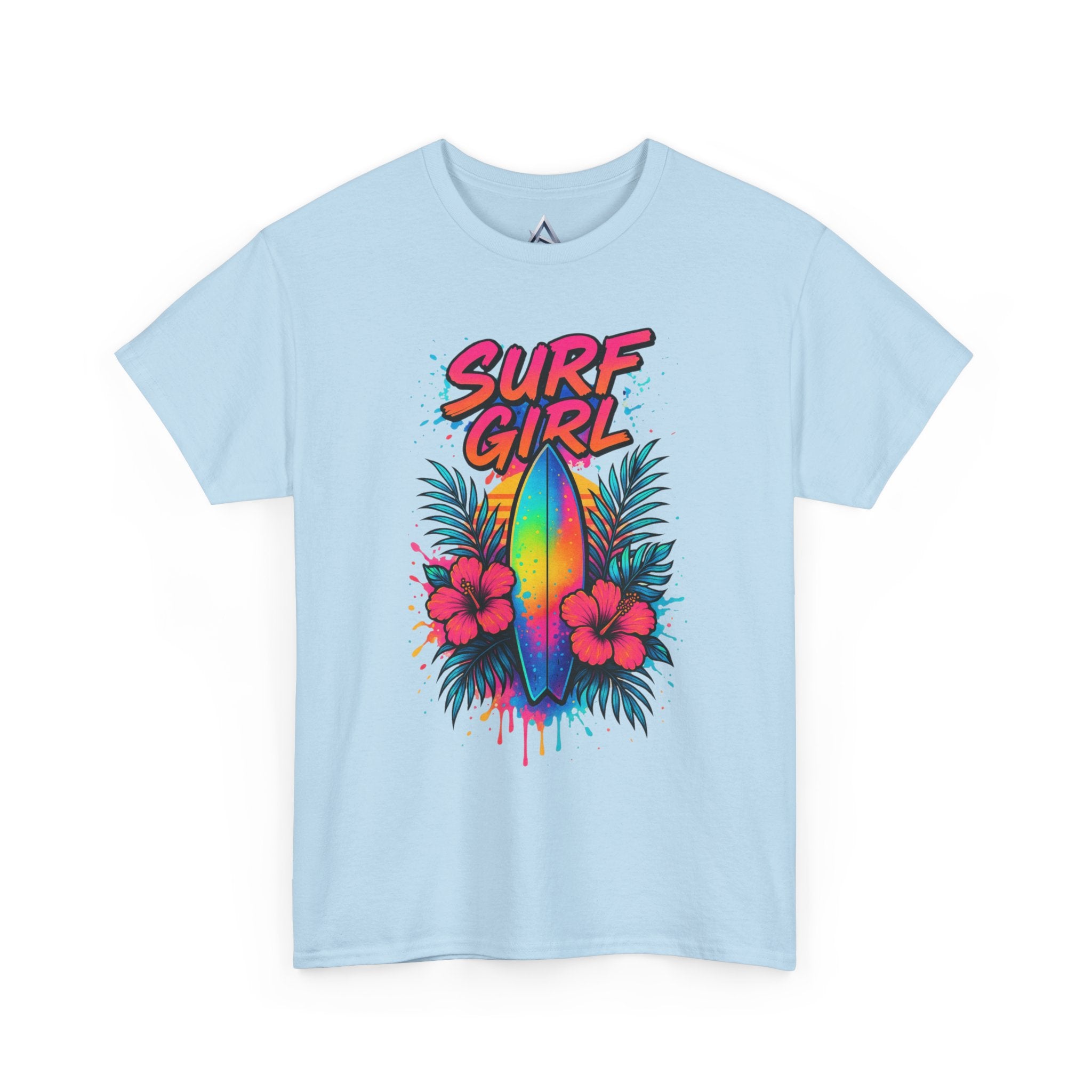 Surf Girl Vintage Heavy Cotton Tee