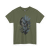 Surreal Leafy Face Heavy Cotton Tee