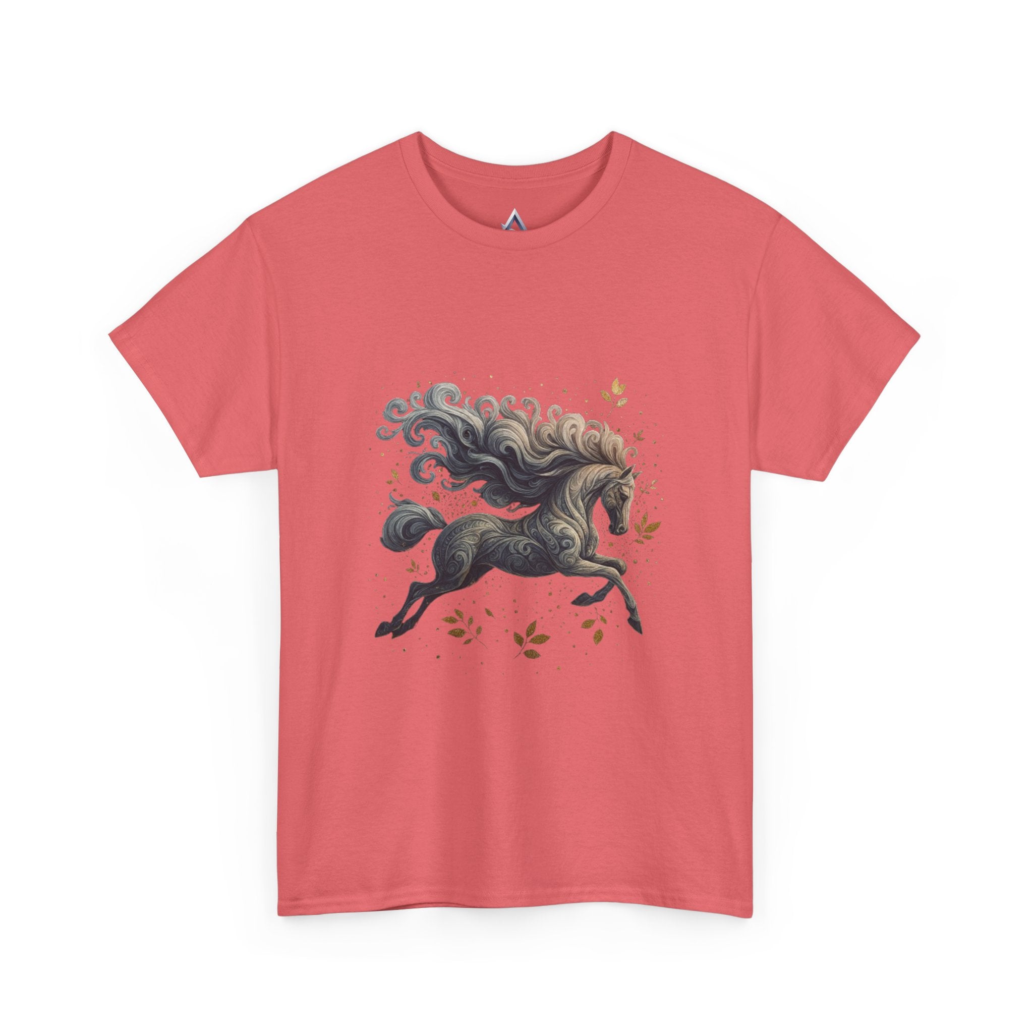 Majestic Horse Graphic Heavy Cotton Tee