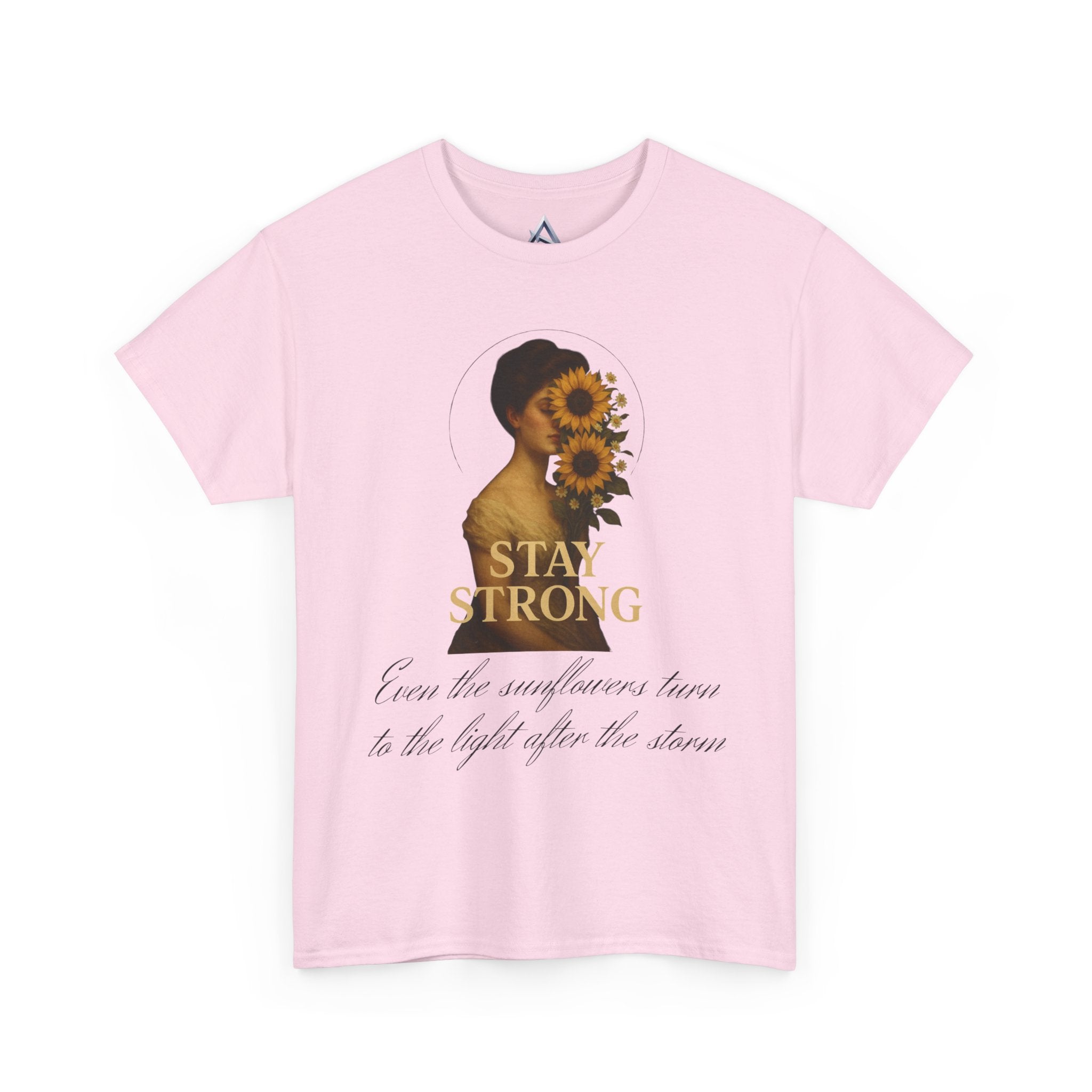 Inspirational Sunflower Heavy Cotton Tee