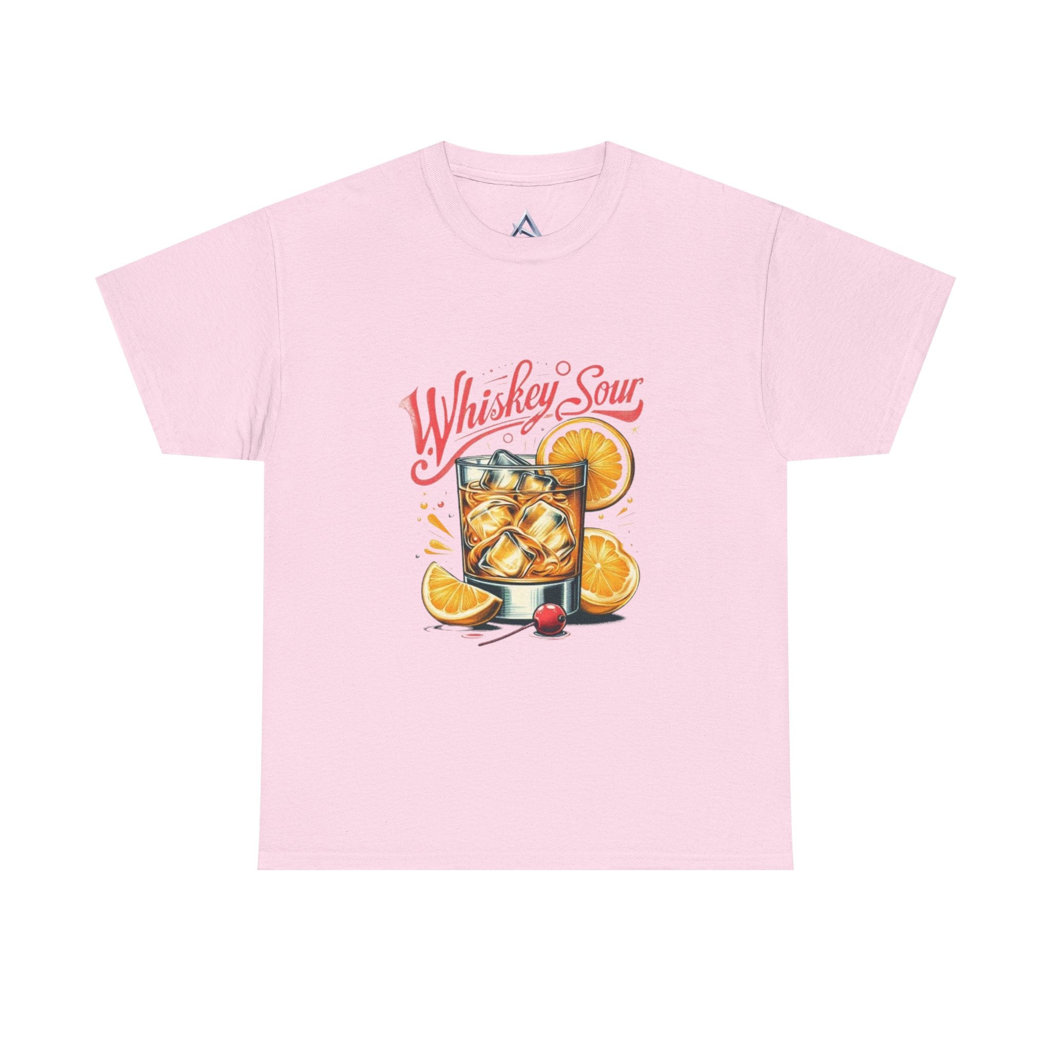Whiskey Sour Cocktail Unisex Heavy Cotton Tee