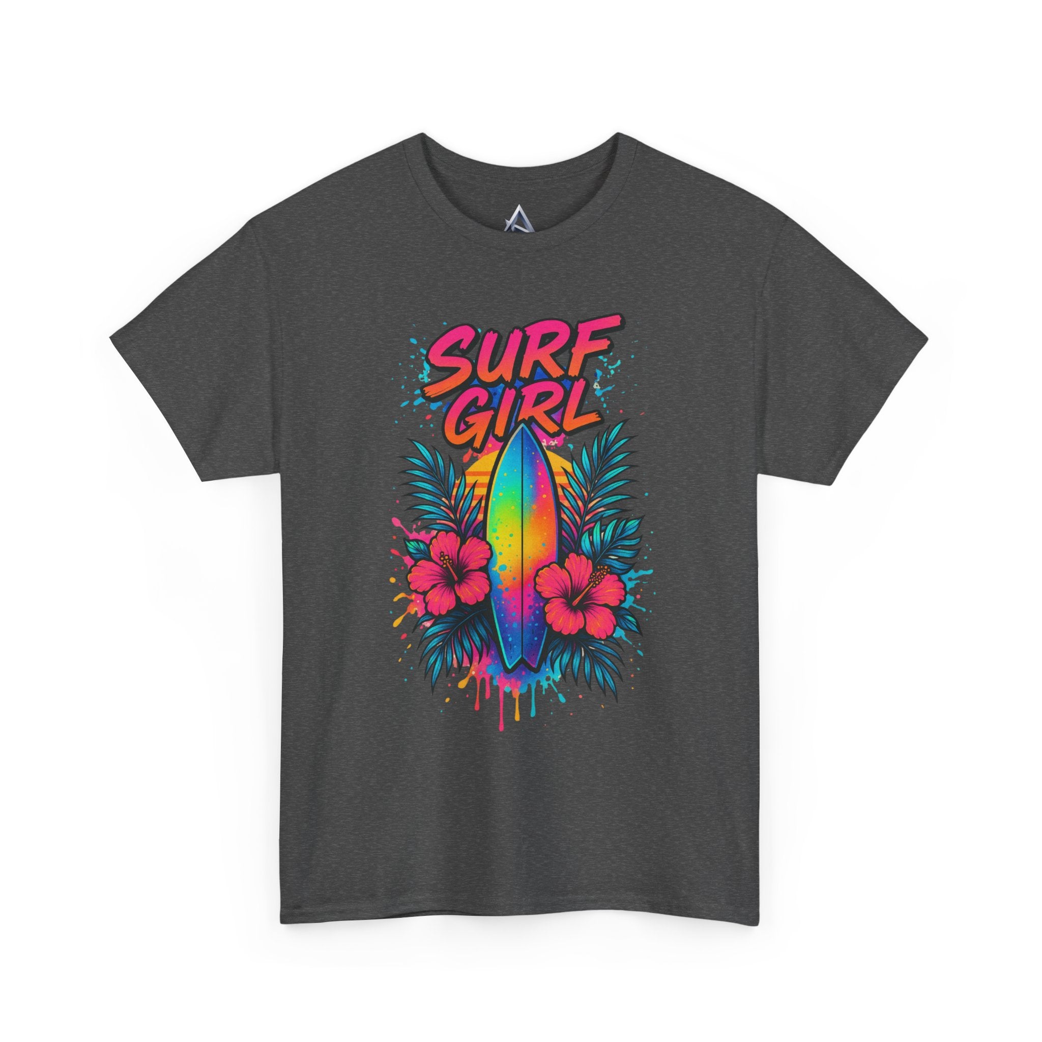 Surf Girl Vintage Heavy Cotton Tee