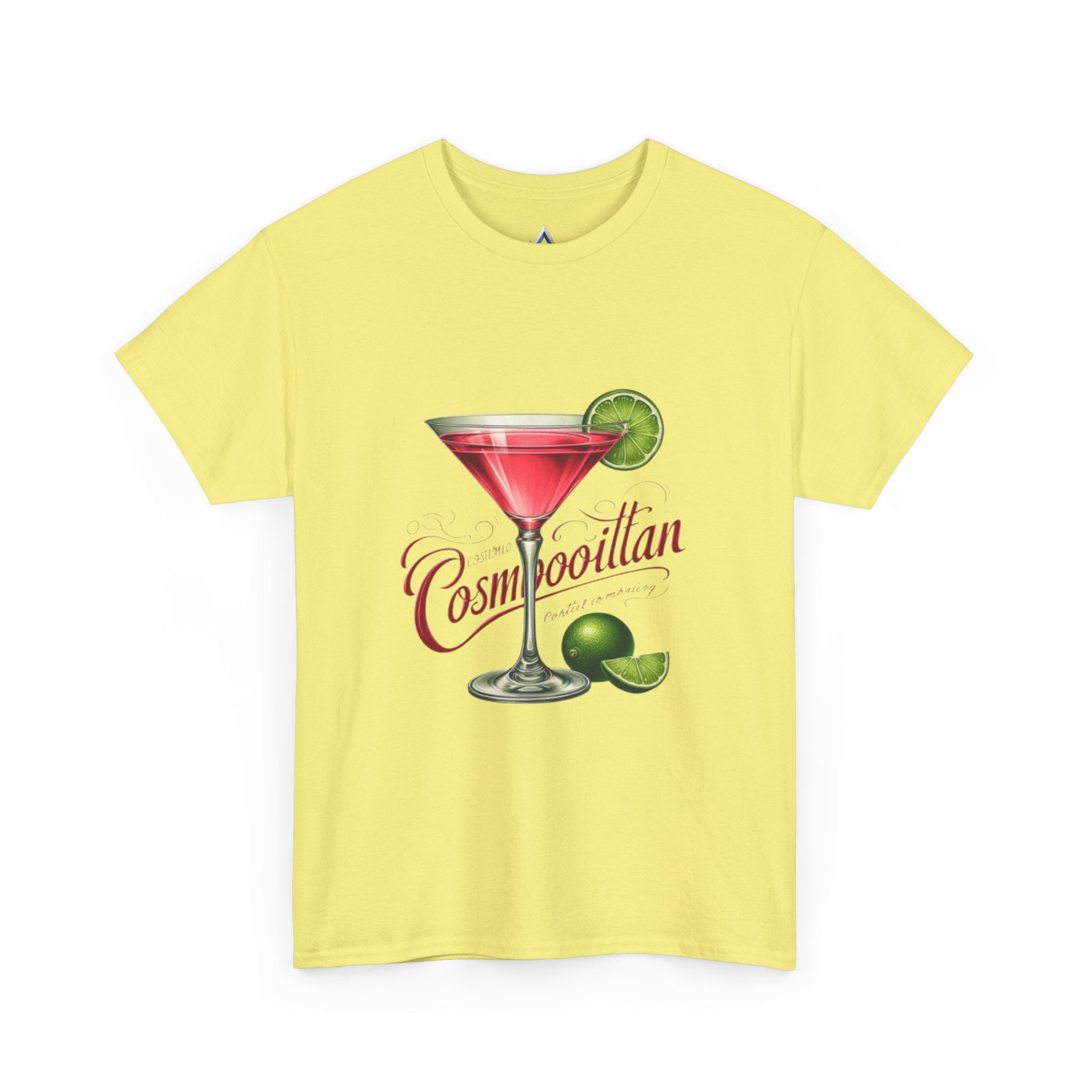 Cosmopolitan Cocktail Unisex Heavy Cotton Tee